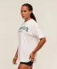 Gymshark Strength Department Oversized T-Shirt - Soft White sold by Gymshark