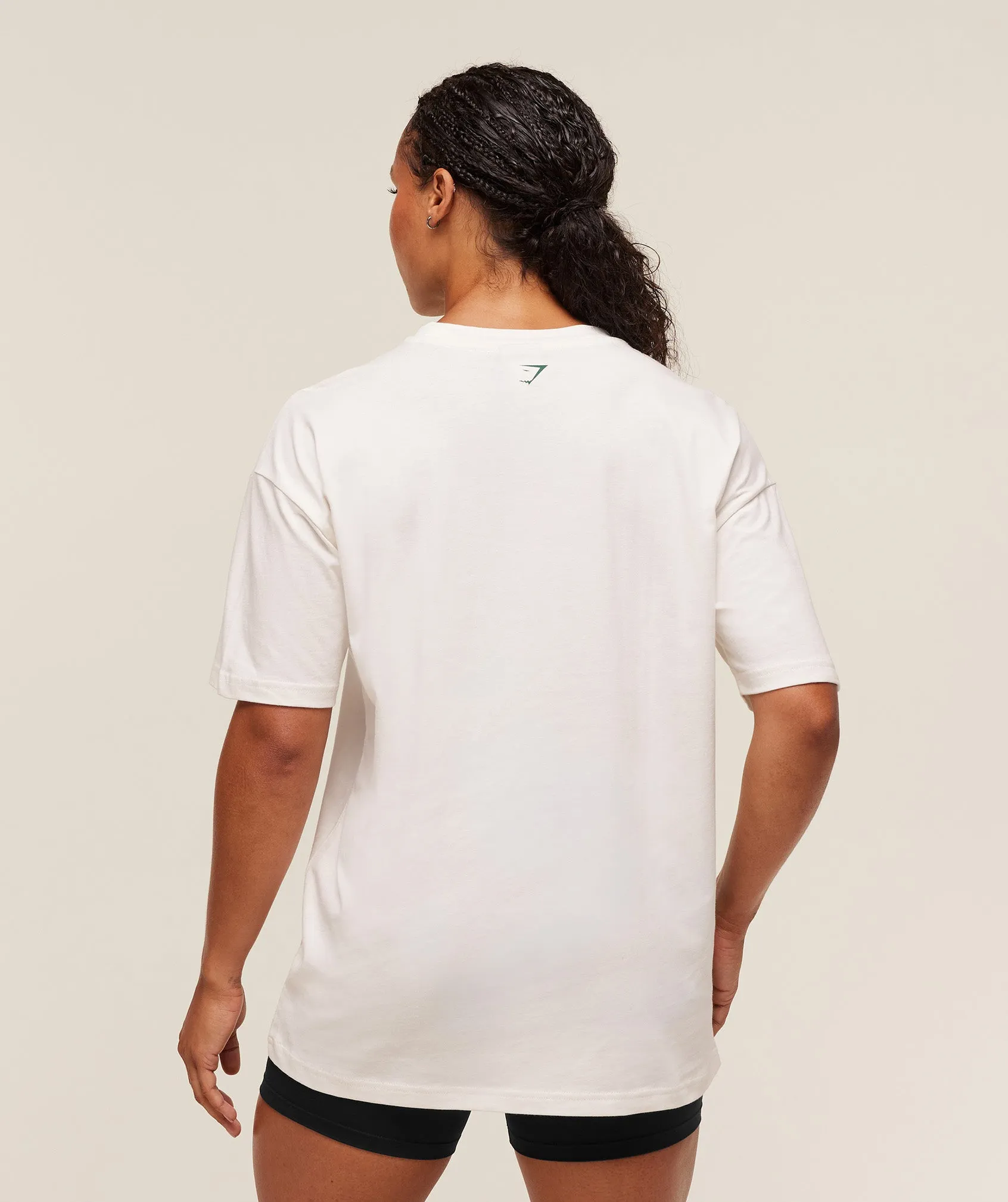 Gymshark Strength Department Oversized T-Shirt - Soft White sold by Gymshark product image thumbnail 2