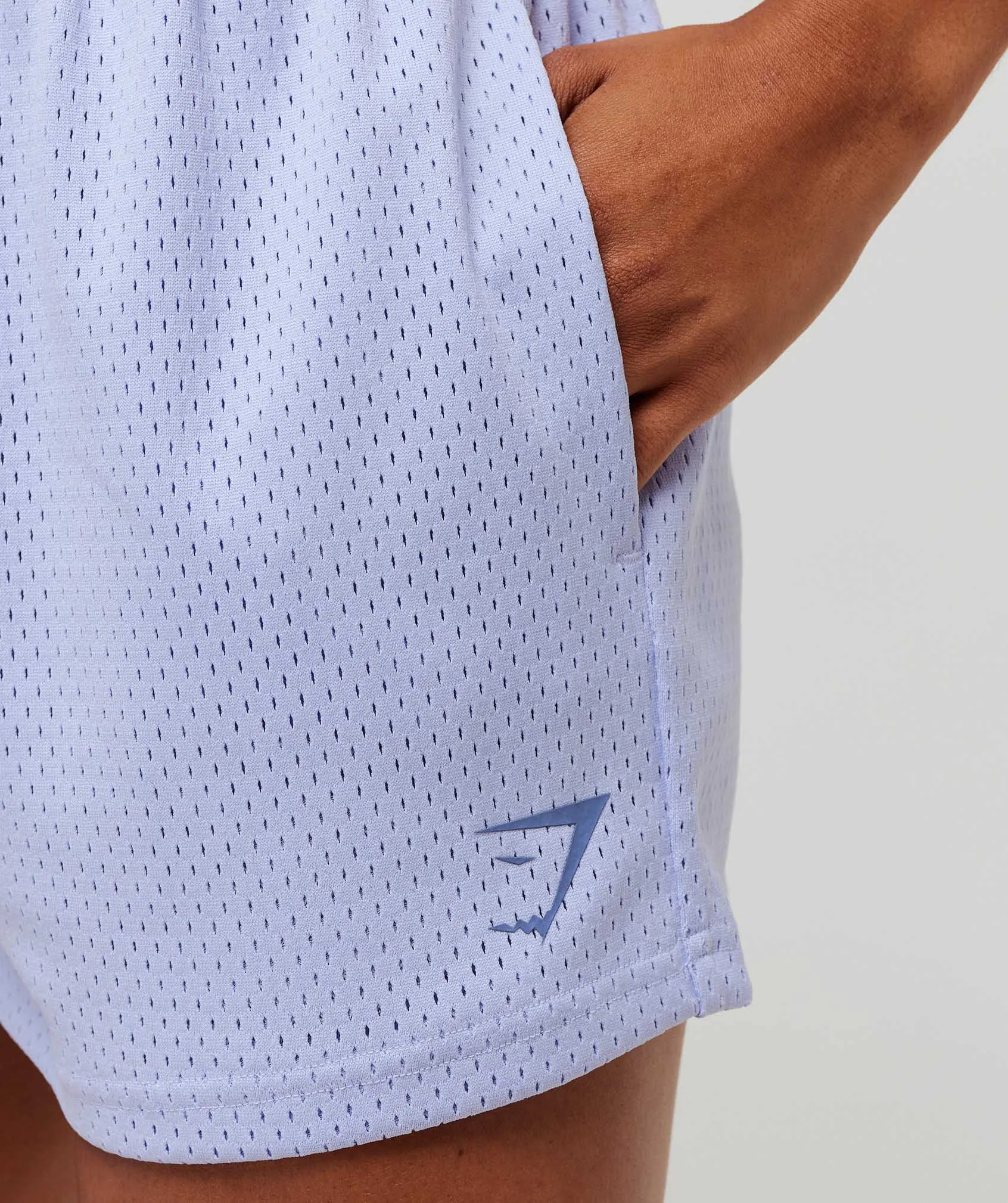Gymshark Lifting Club Mesh Shorts - Peri Blue sold by Gymshark product image thumbnail 5