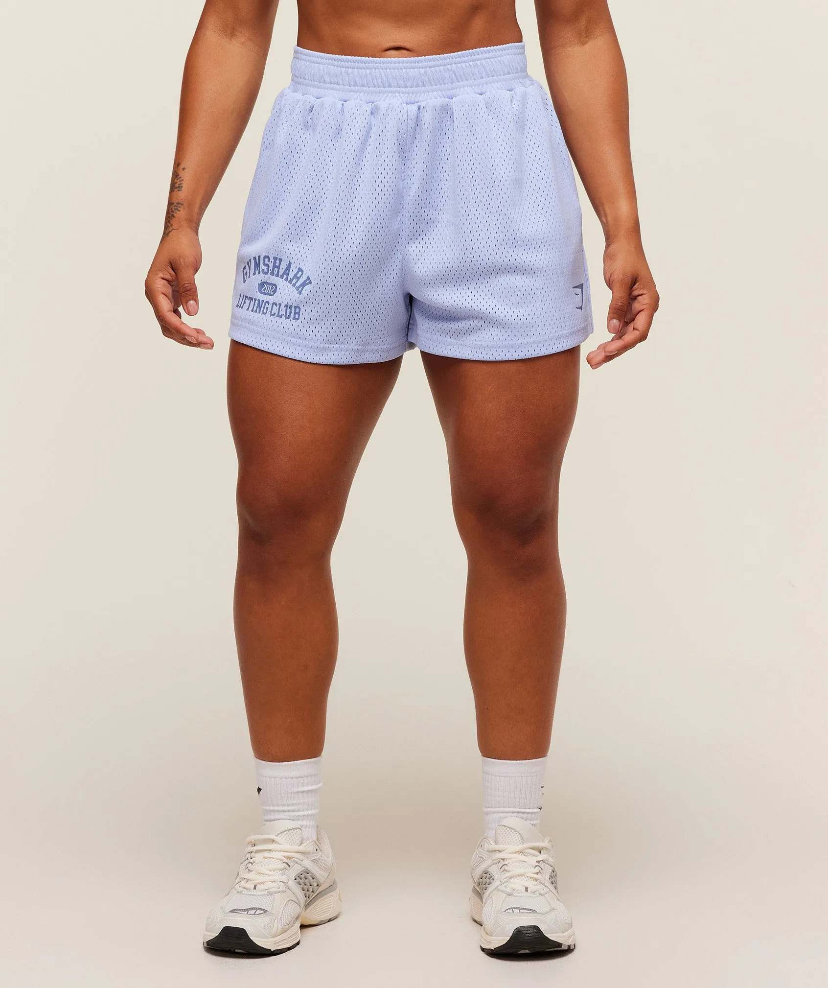 Gymshark Lifting Club Mesh Shorts - Peri Blue sold by Gymshark