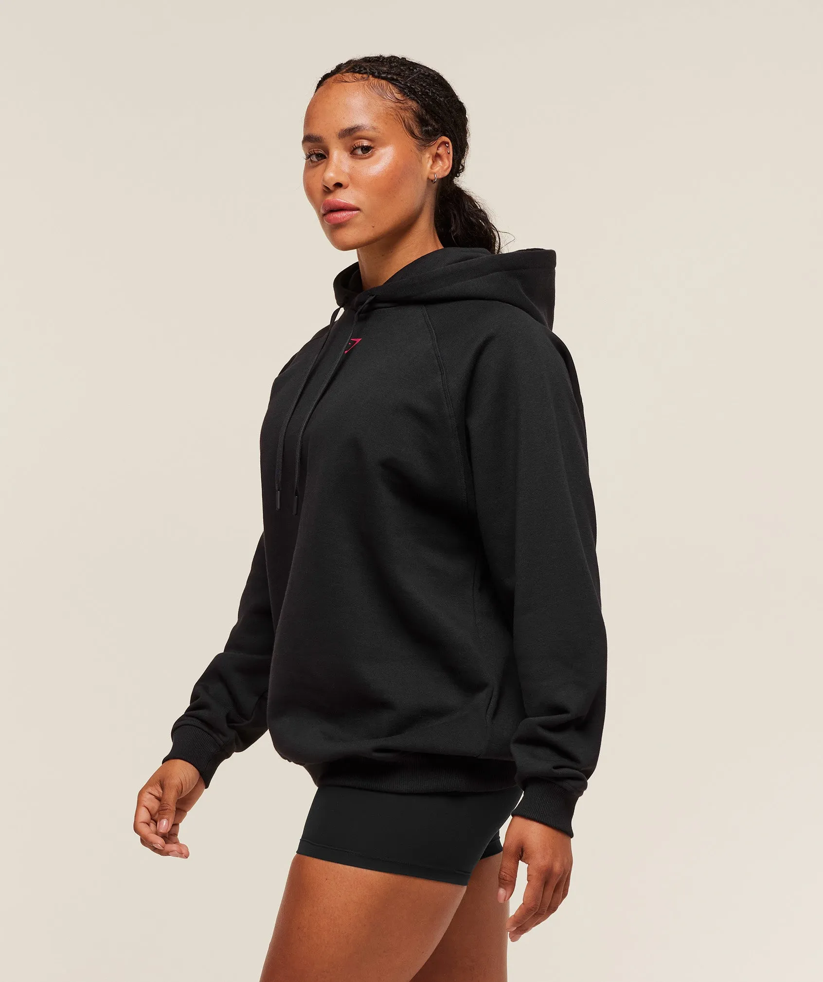 Gymshark Strength Department Oversized Hoodie - Black sold by Gymshark product image thumbnail 3