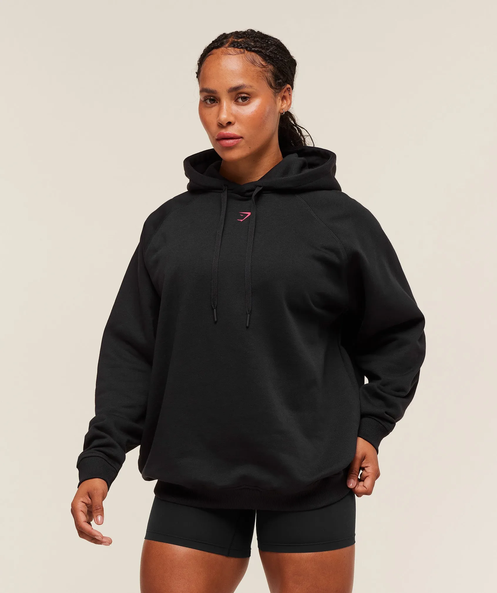 Gymshark Strength Department Oversized Hoodie - Black sold by Gymshark product image thumbnail 2