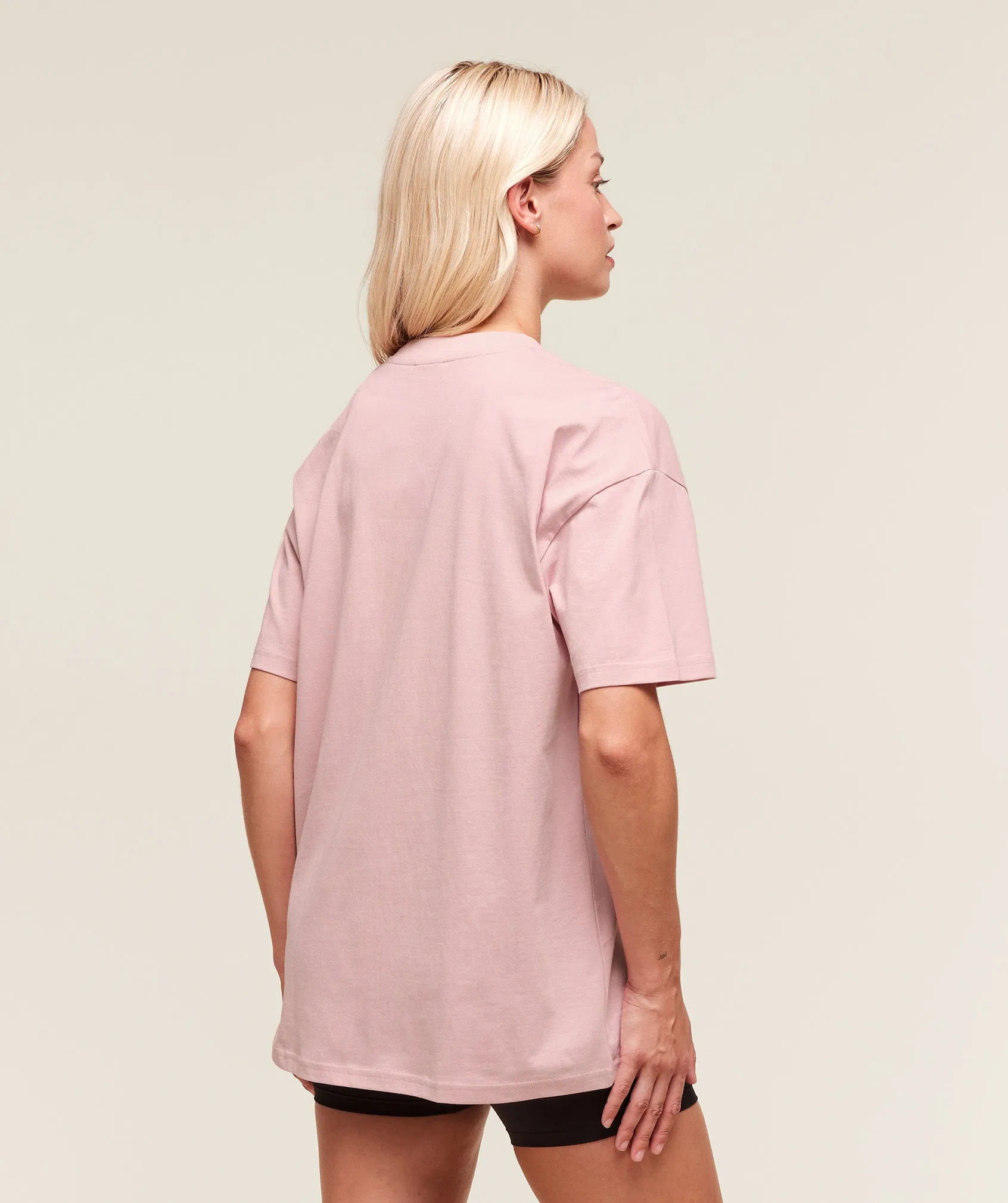 Gymshark Training Oversized T-Shirt - Cloud Pink sold by Gymshark product image thumbnail 2