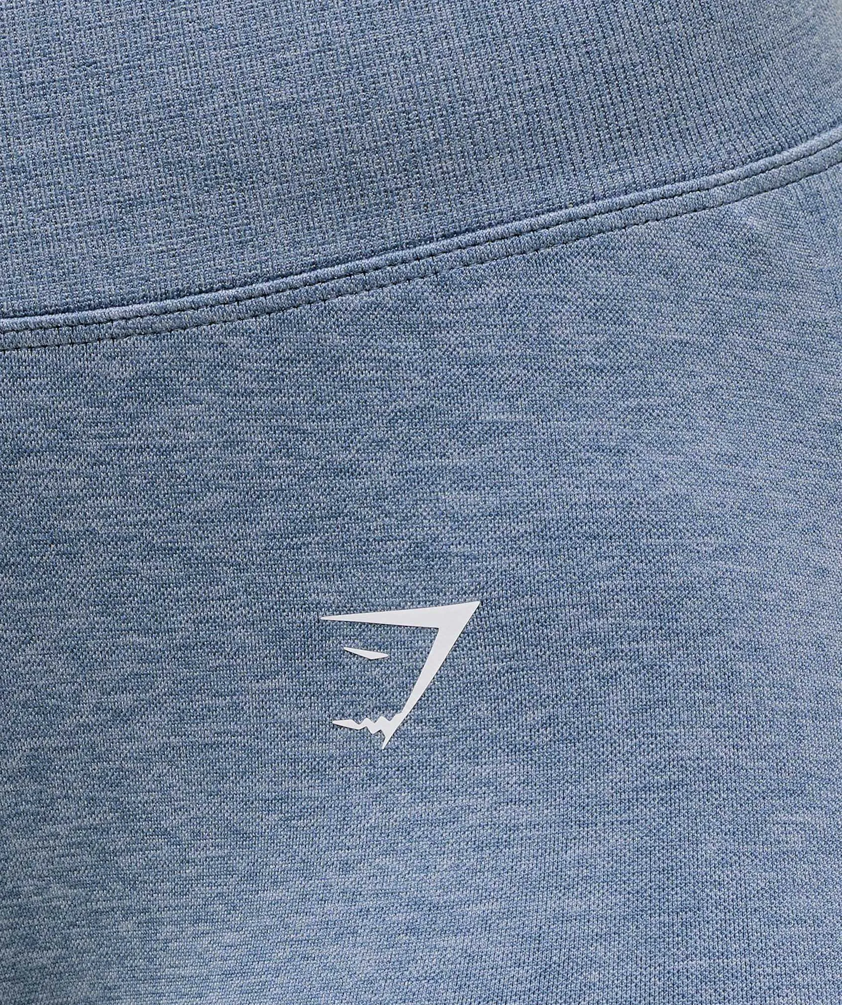 Gymshark Lift Seamless Leggings - Worn Blue/Peri Blue Marl sold by Gymshark product image thumbnail 5