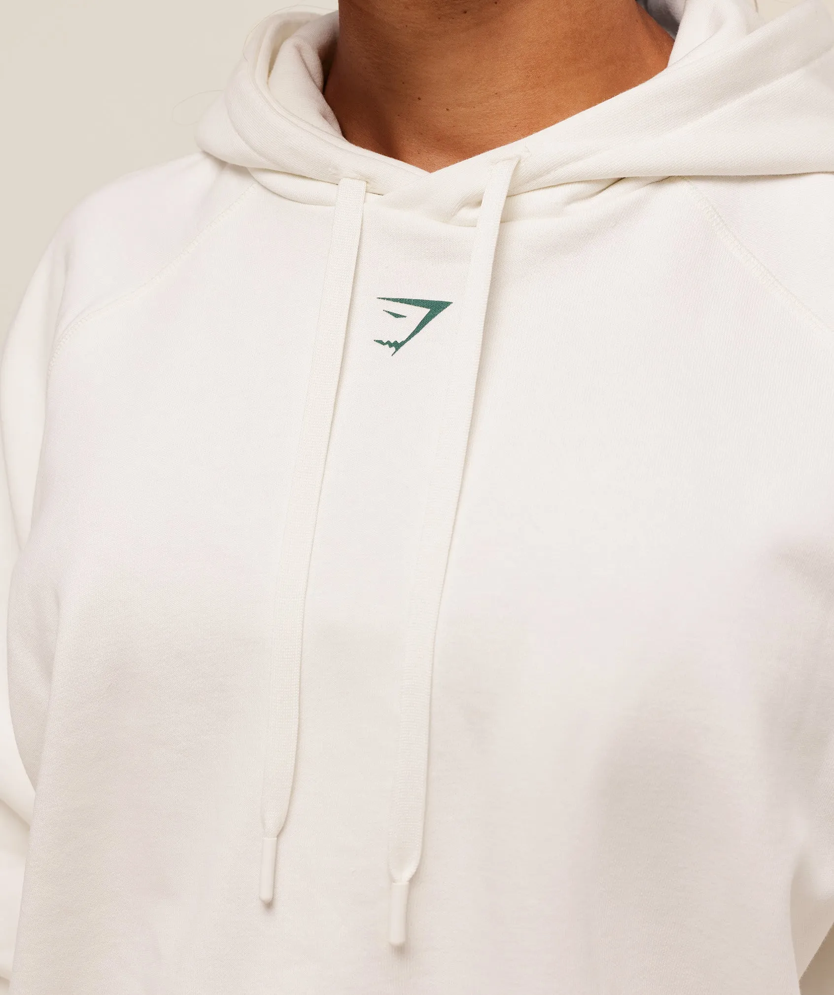 Gymshark Strength Department Oversized Hoodie - Soft White sold by Gymshark product image thumbnail 5