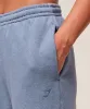 Gymshark Rest Day Sweats 2.0 Wide Leg Jogger - Bros Worn Blue Marl sold by Gymshark
