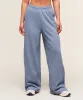 Gymshark Rest Day Sweats 2.0 Wide Leg Jogger - Bros Worn Blue Marl sold by Gymshark