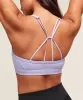 Gymshark Ruched Strappy Sports Bra - Peri Blue sold by Gymshark