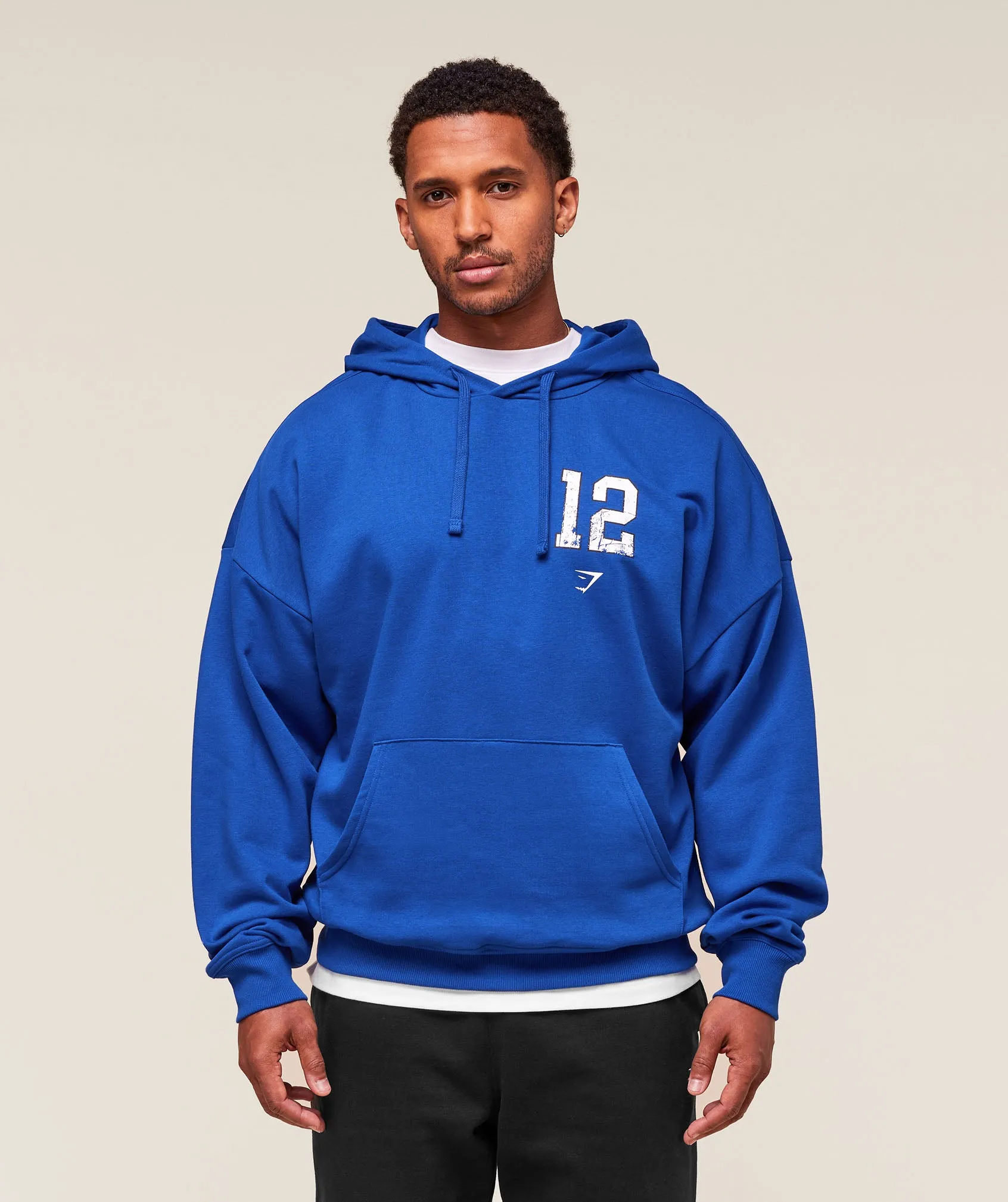 Gymshark Campus Hoodie - Athletic Blue sold by Gymshark product image thumbnail 2