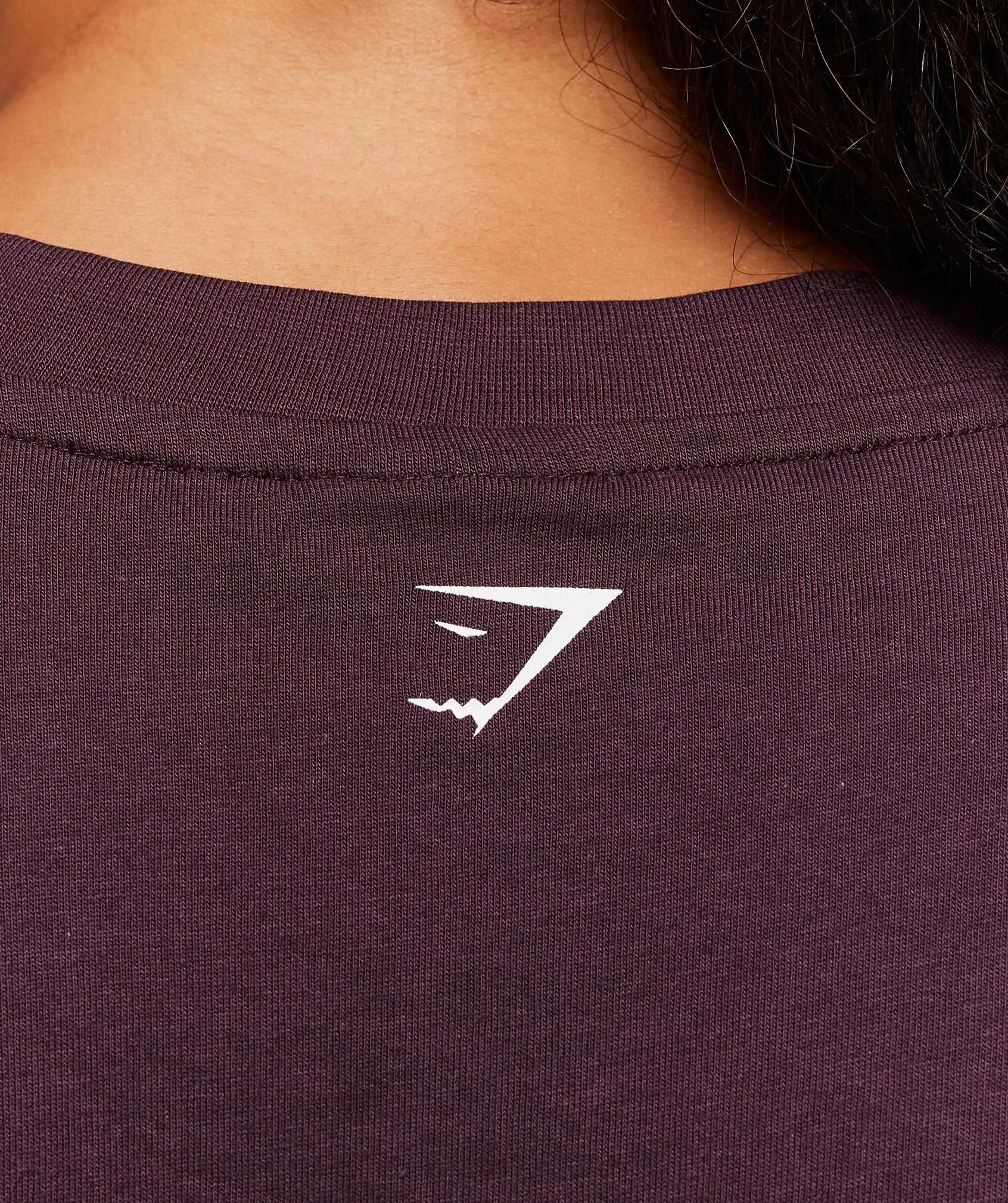 Gymshark Strength Department Oversized T-Shirt - Cherry Purple sold by Gymshark product image thumbnail 5