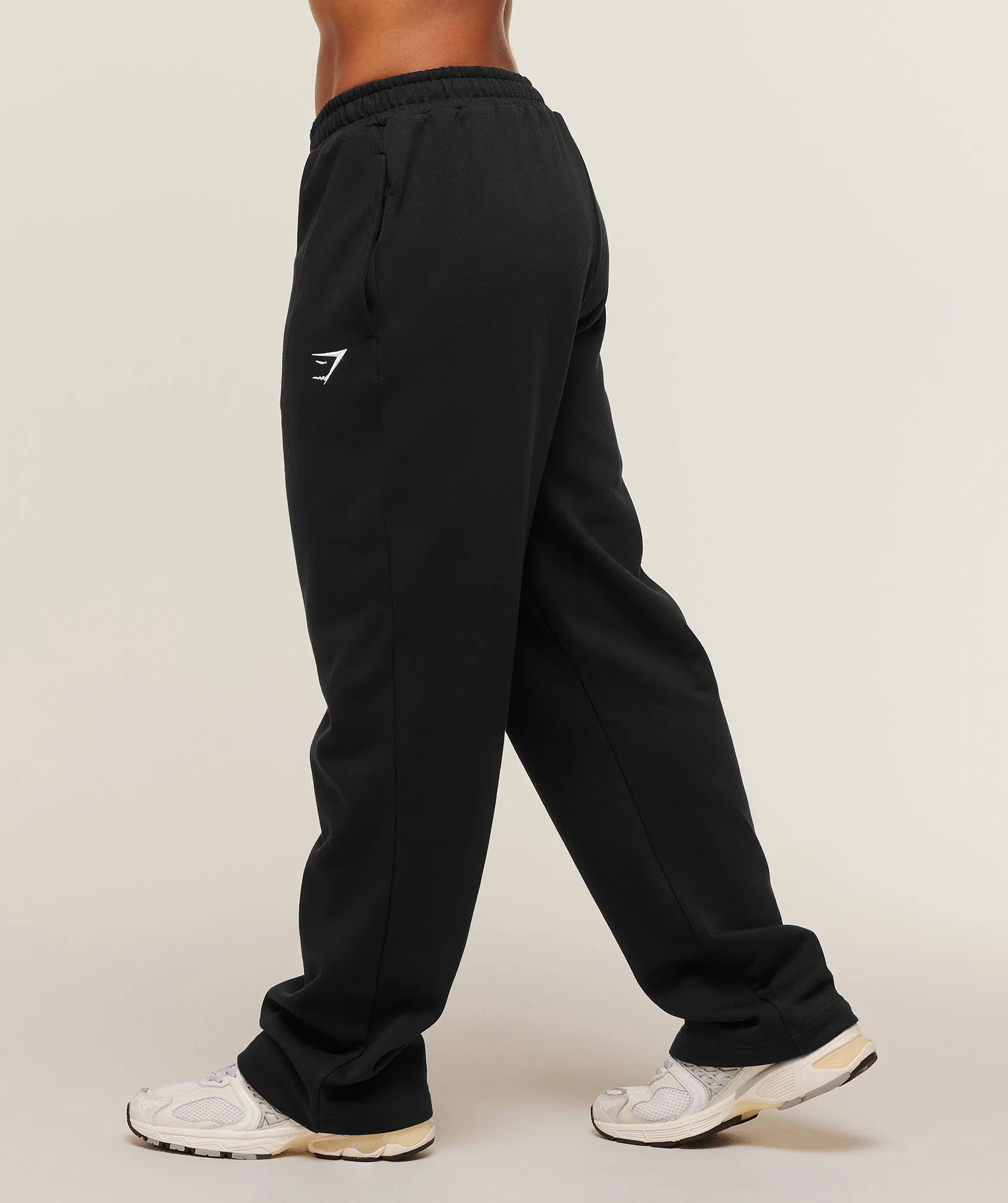 Gymshark Training Fleece Straight Leg Short Pant - Black sold by Gymshark product image thumbnail 3