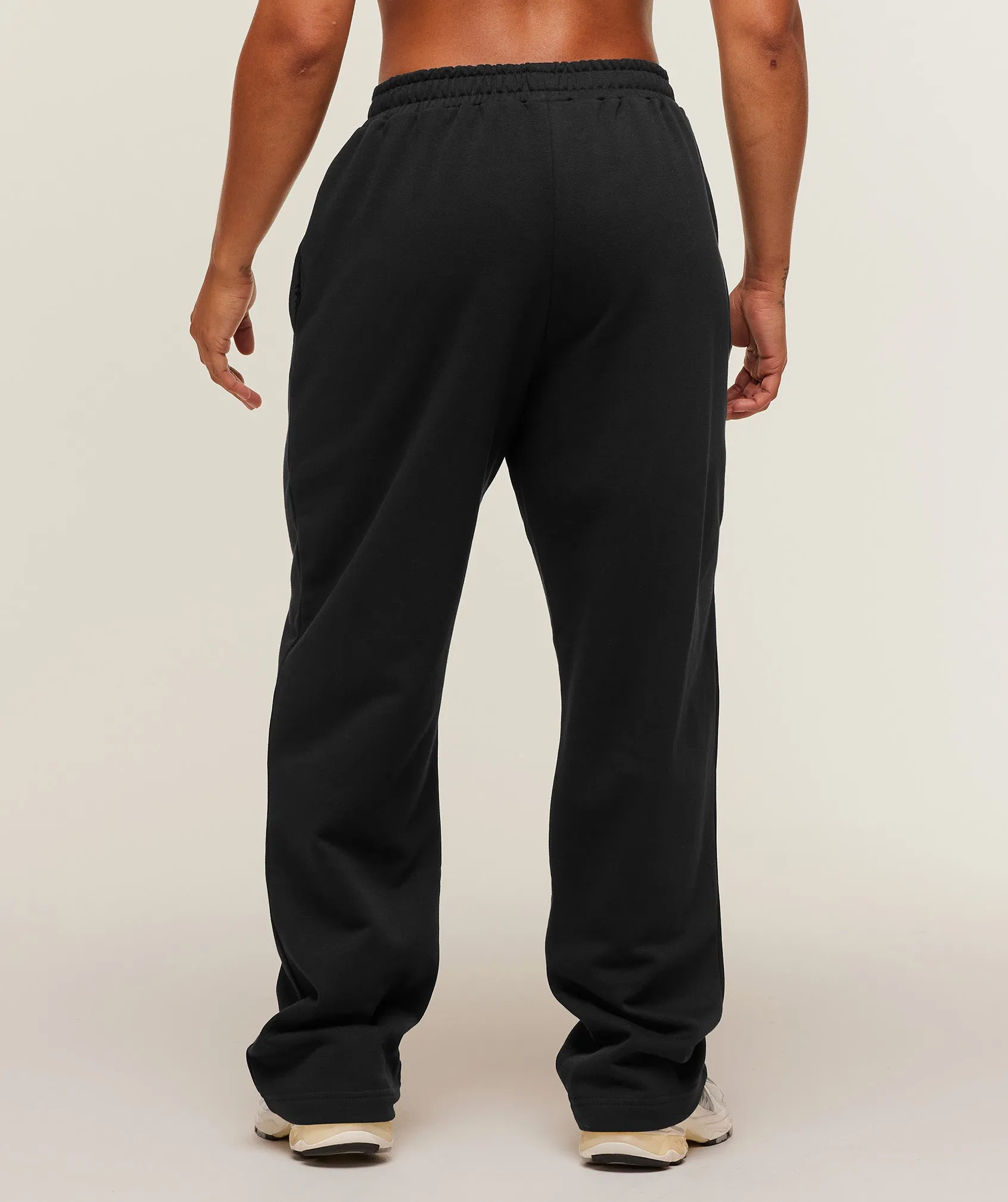 Gymshark Training Fleece Straight Leg Short Pant - Black sold by Gymshark product image thumbnail 2