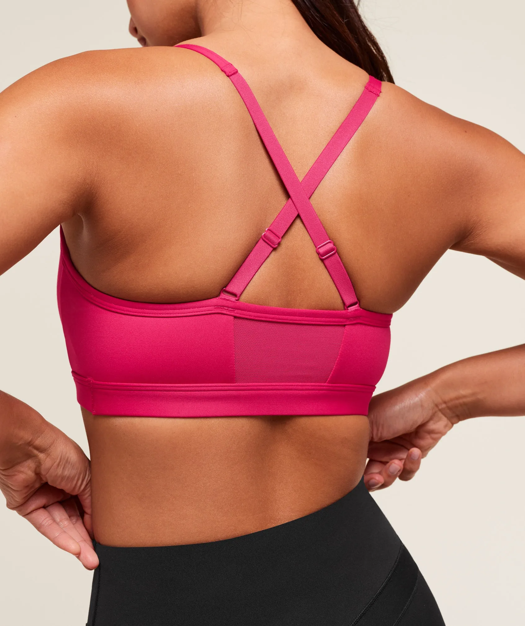 Gymshark Ruched Sports Bra - Build Pink sold by Gymshark product image thumbnail 4
