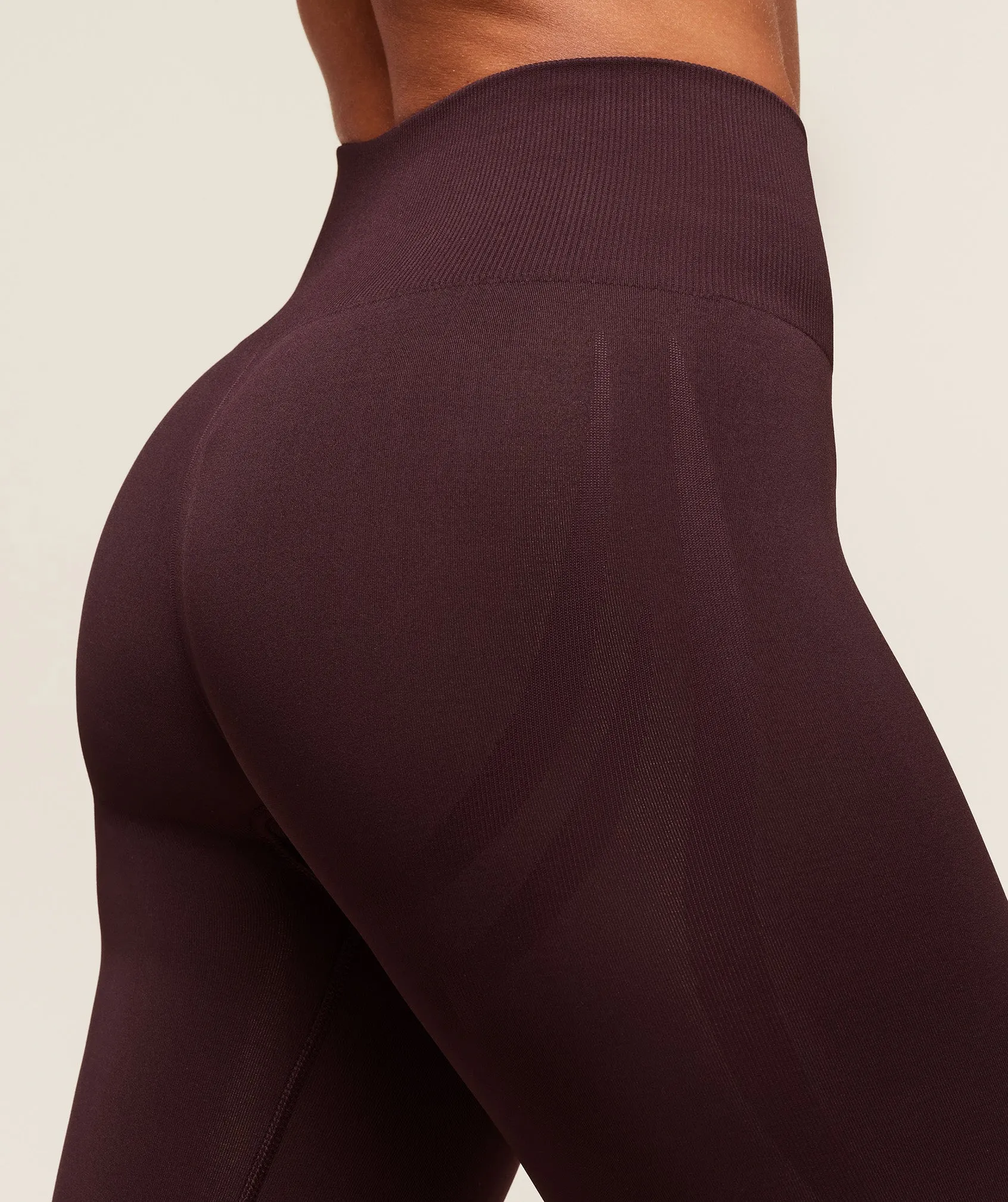 Gymshark Everyday Seamless Flared Legging - Cherry Purple sold by Gymshark product image thumbnail 4