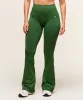 Gymshark Everyday Seamless Flared Legging - Athletic Green sold by Gymshark