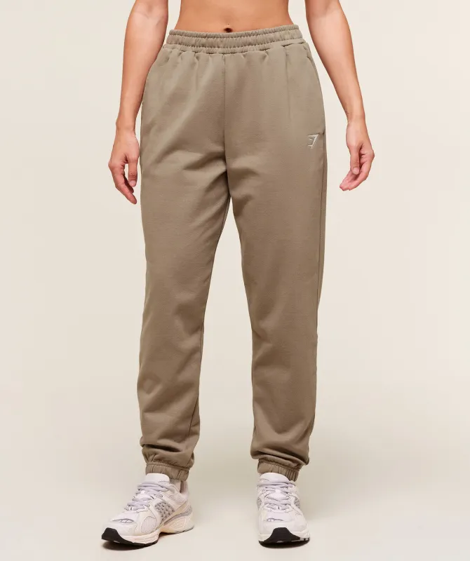 Gymshark Training Fleece Joggers - Lifestyle Brown sold by Gymshark