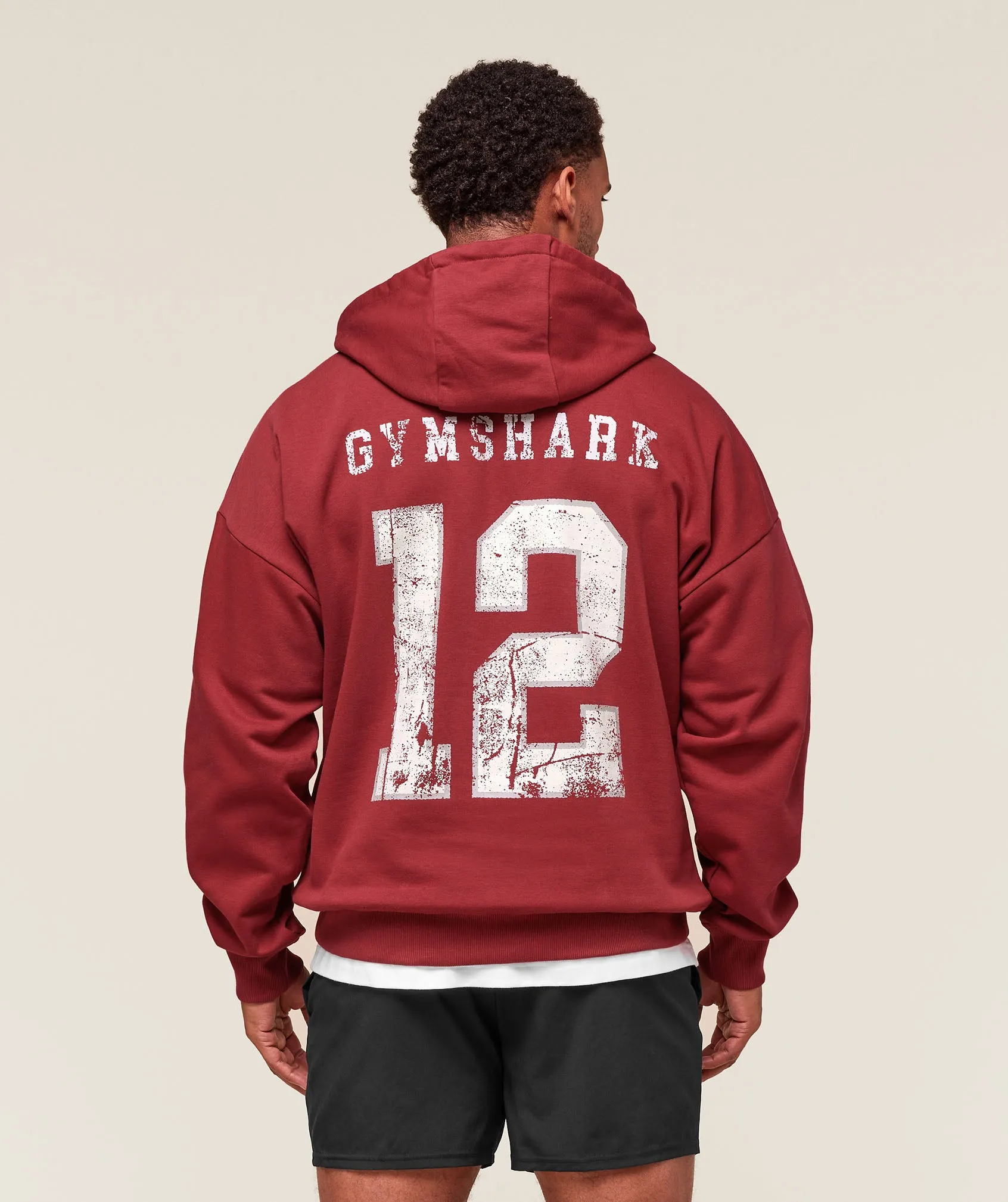 Gymshark Campus Hoodie - Athletic Burgundy sold by Gymshark