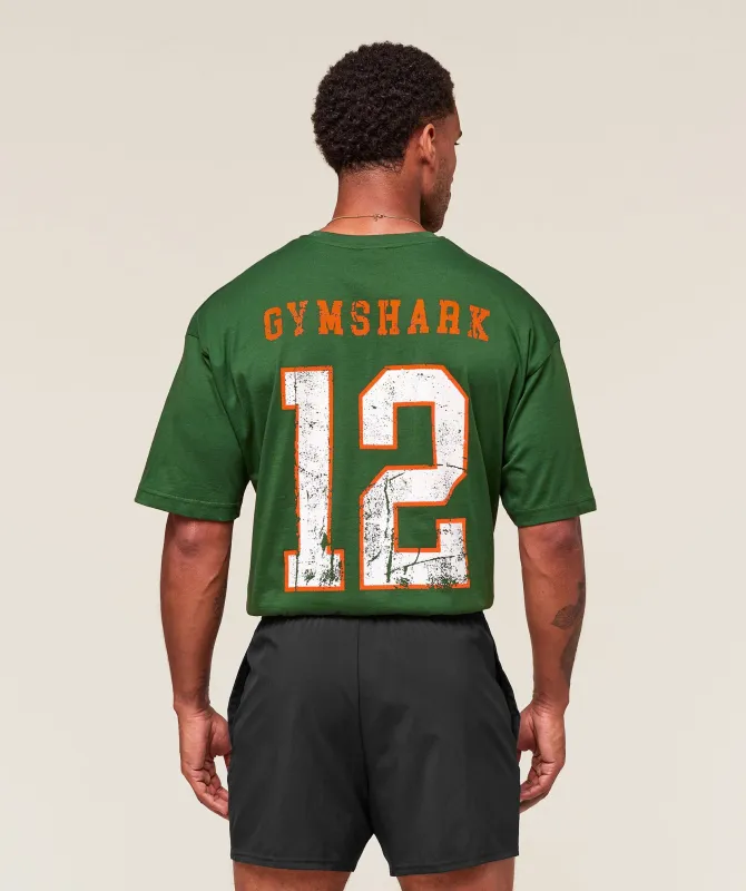 Gymshark Campus T-Shirt - Athletic Green sold by Gymshark