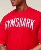 Gymshark Worn Graphic T-Shirt - Athletic Red sold by Gymshark