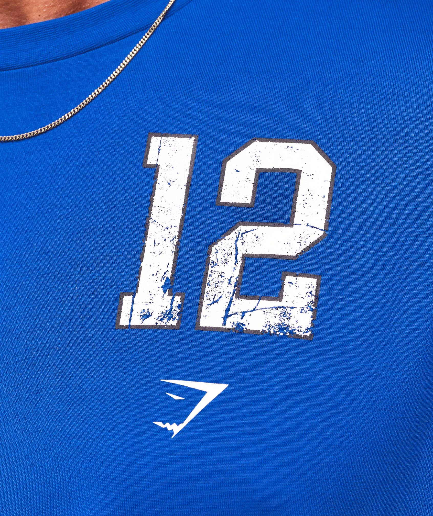 Gymshark Campus T-Shirt - Athletic Blue sold by Gymshark product image thumbnail 5