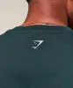 Gymshark Worn Graphic T-Shirt - Deep Petrol Blue sold by Gymshark