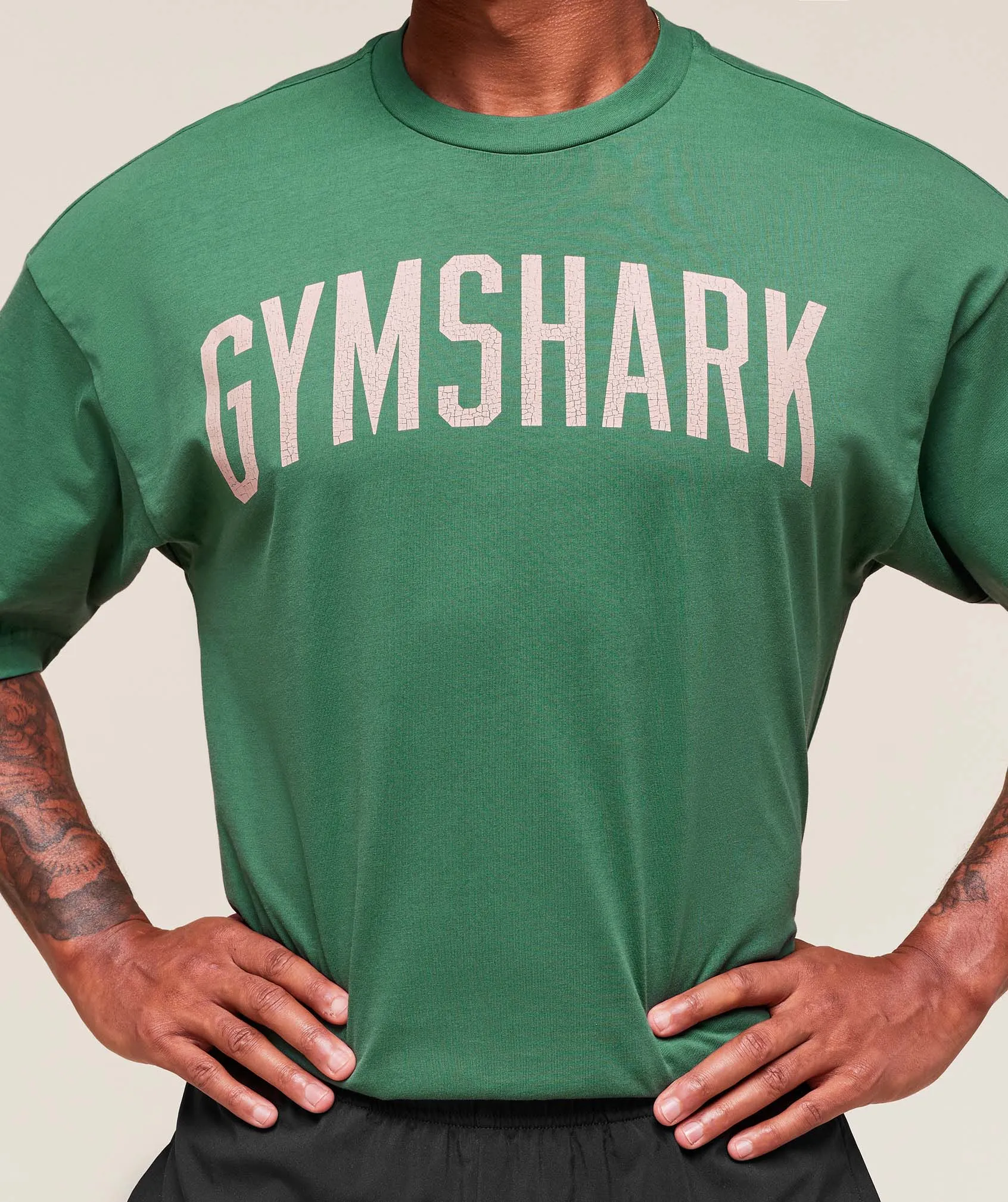 Gymshark Worn Graphic T-Shirt - Lift Green sold by Gymshark product image thumbnail 4