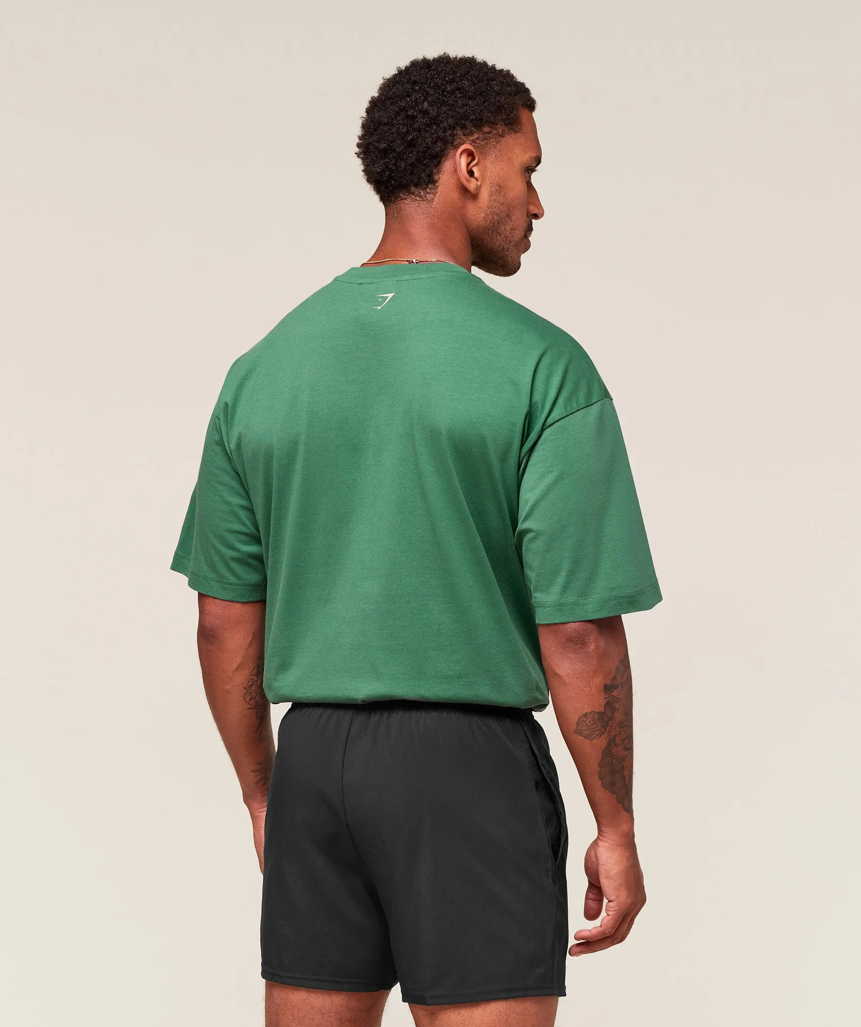Gymshark Worn Graphic T-Shirt - Lift Green sold by Gymshark product image thumbnail 2
