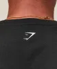 Gymshark Worn Graphic Long Sleeve T-Shirt - Black sold by Gymshark