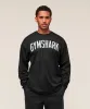 Gymshark Worn Graphic Long Sleeve T-Shirt - Black sold by Gymshark