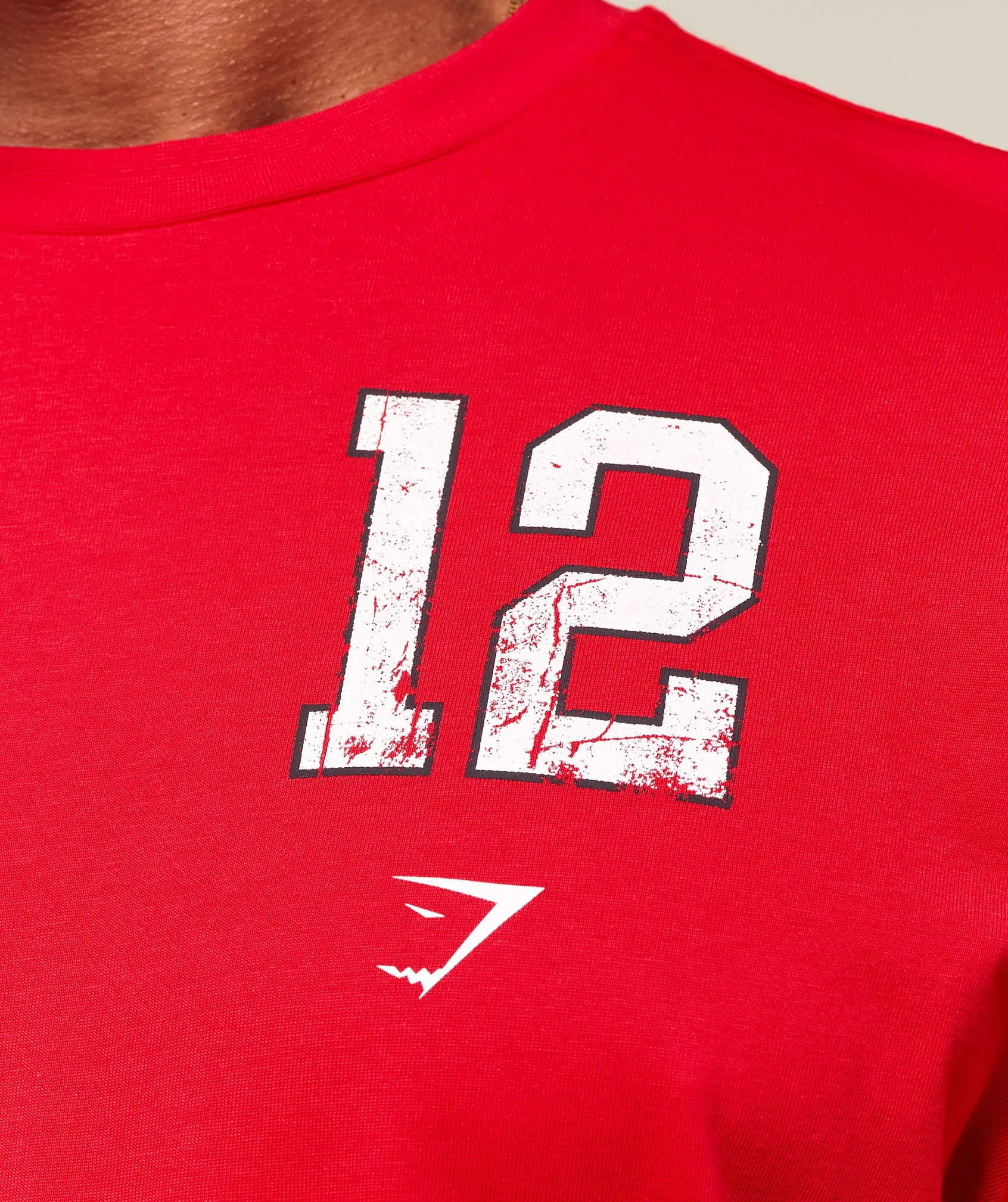 Gymshark Campus T-Shirt - Athletic Red sold by Gymshark product image thumbnail 5