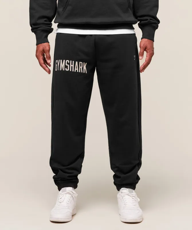 Gymshark Worn Graphic Jogger - Black sold by Gymshark