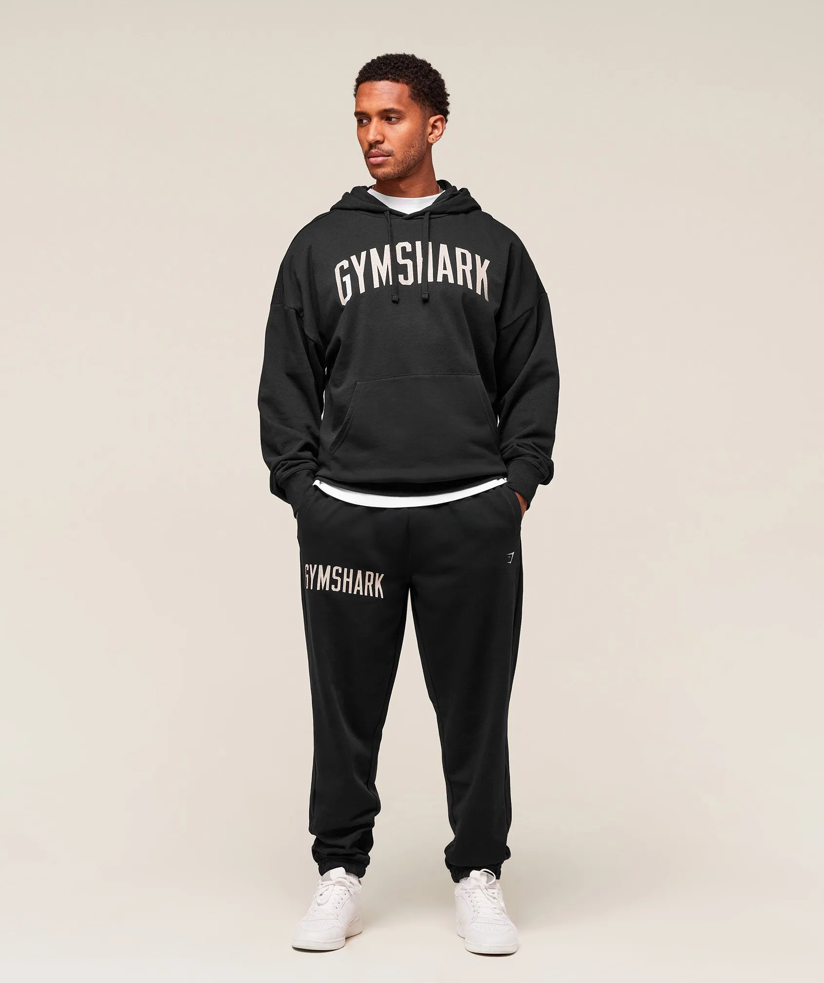 Gymshark Worn Graphic Jogger - Black sold by Gymshark product image thumbnail 5