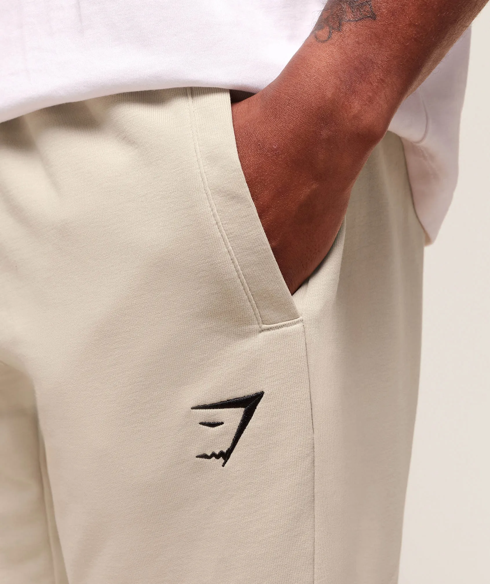 Gymshark Essential Oversized Joggers - Pebble Grey sold by Gymshark product image thumbnail 4