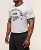 Gymshark XXL Strength Dept Ringer T-Shirt - Light Grey Core Marl sold by Gymshark