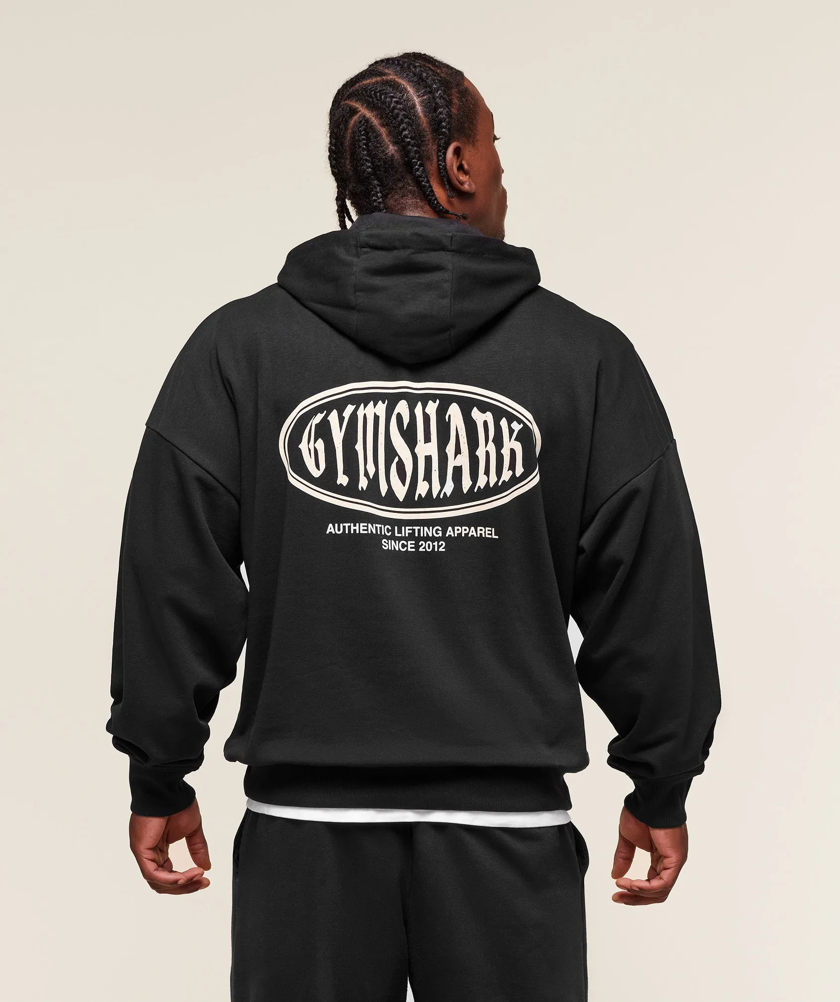 Gymshark Authentic Lifting Apparel Hoodie - Black sold by Gymshark