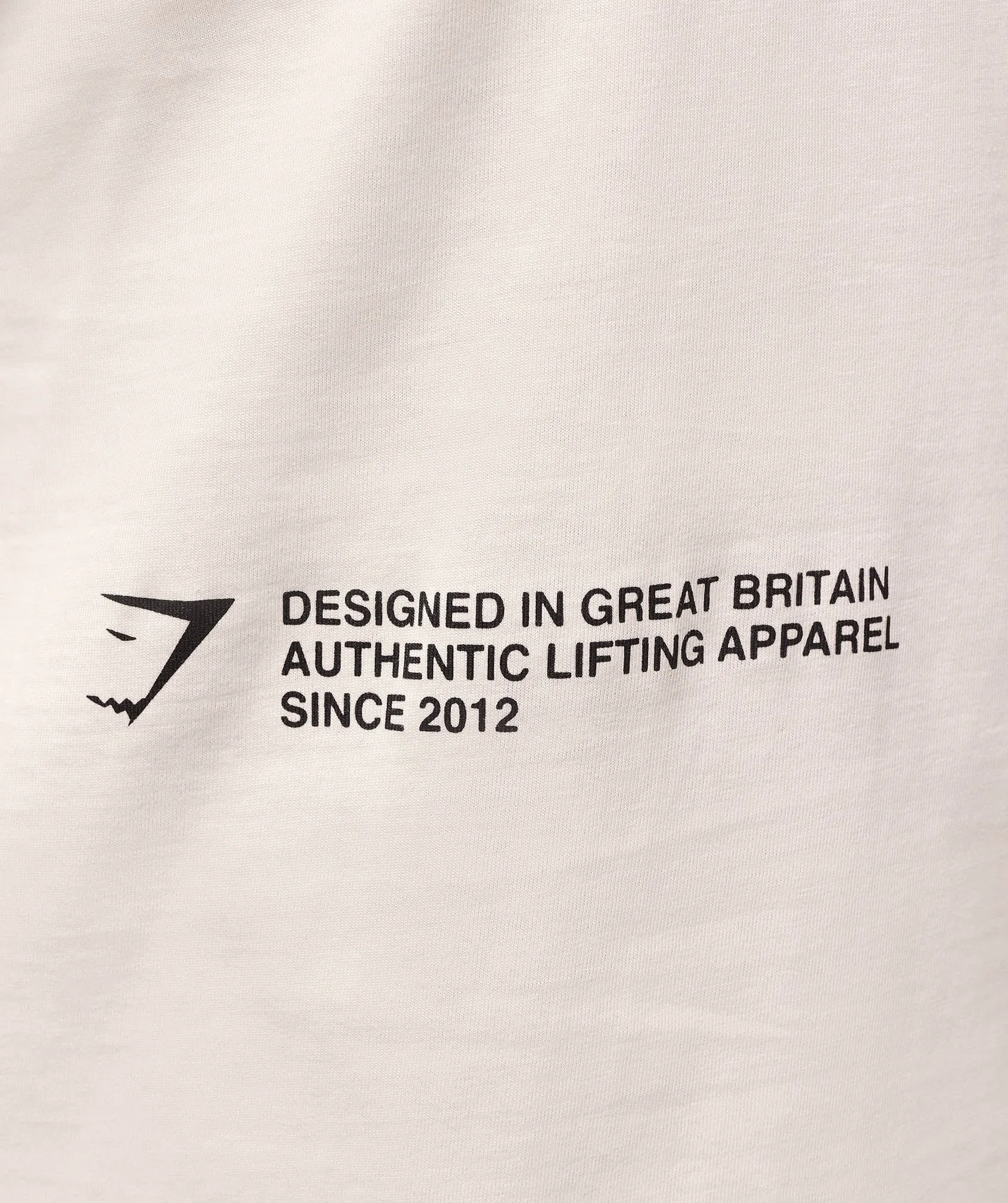 Gymshark Authentic Lifting Apparel T-Shirt - Soft White sold by Gymshark product image thumbnail 5