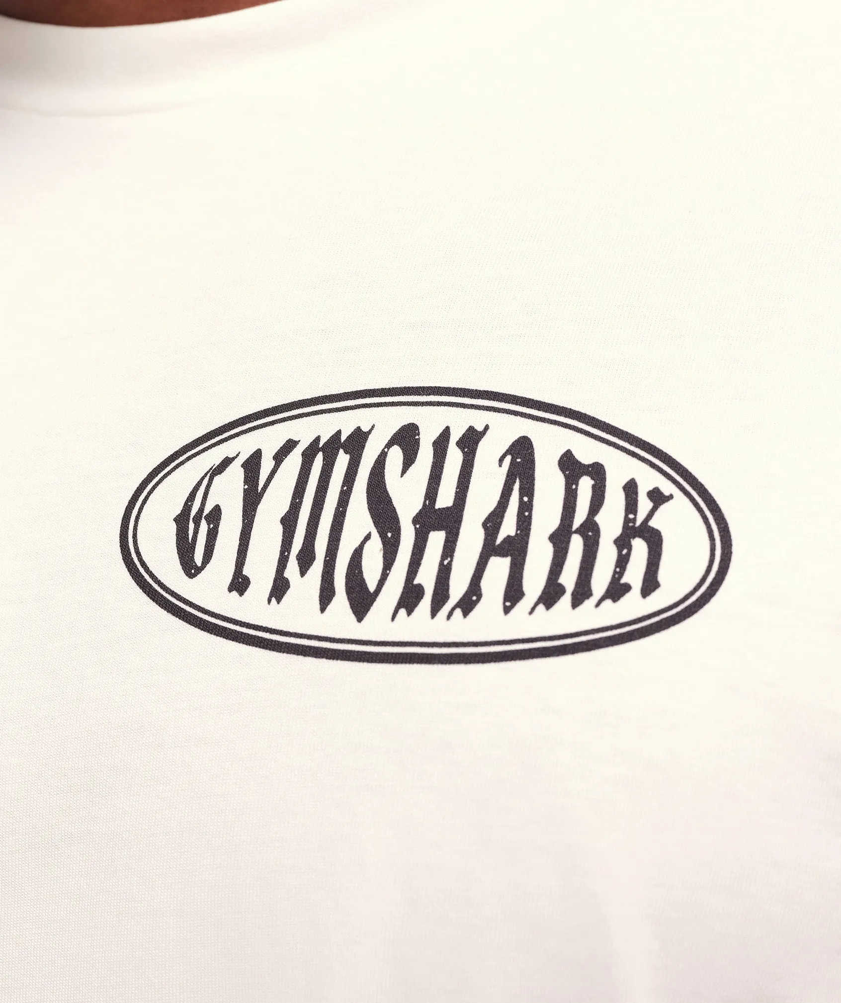 Gymshark Authentic Lifting Apparel T-Shirt - Soft White sold by Gymshark product image thumbnail 4