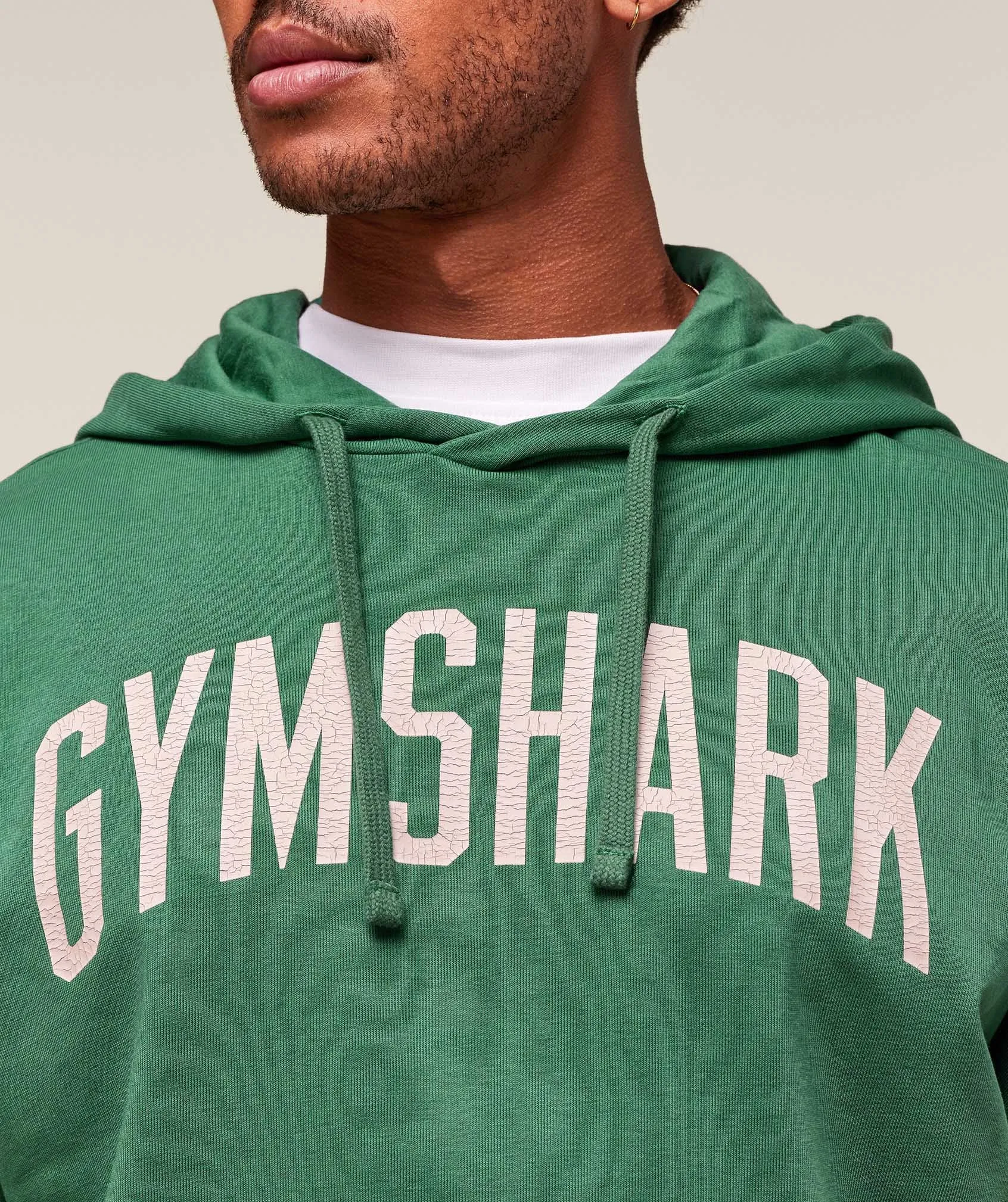 Gymshark Worn Graphic Hoodie - Lift Green sold by Gymshark product image thumbnail 4