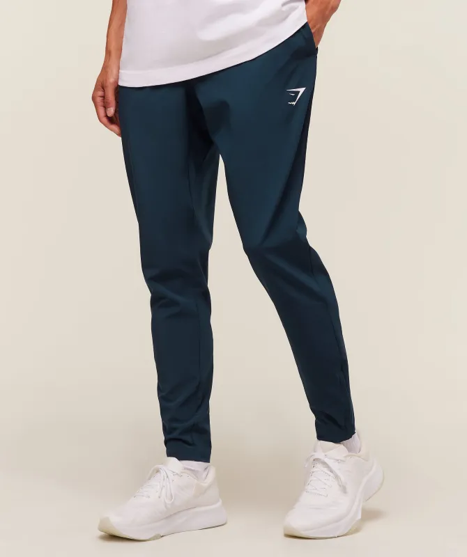 Gymshark Arrival Woven Tall Joggers - Navy sold by Gymshark