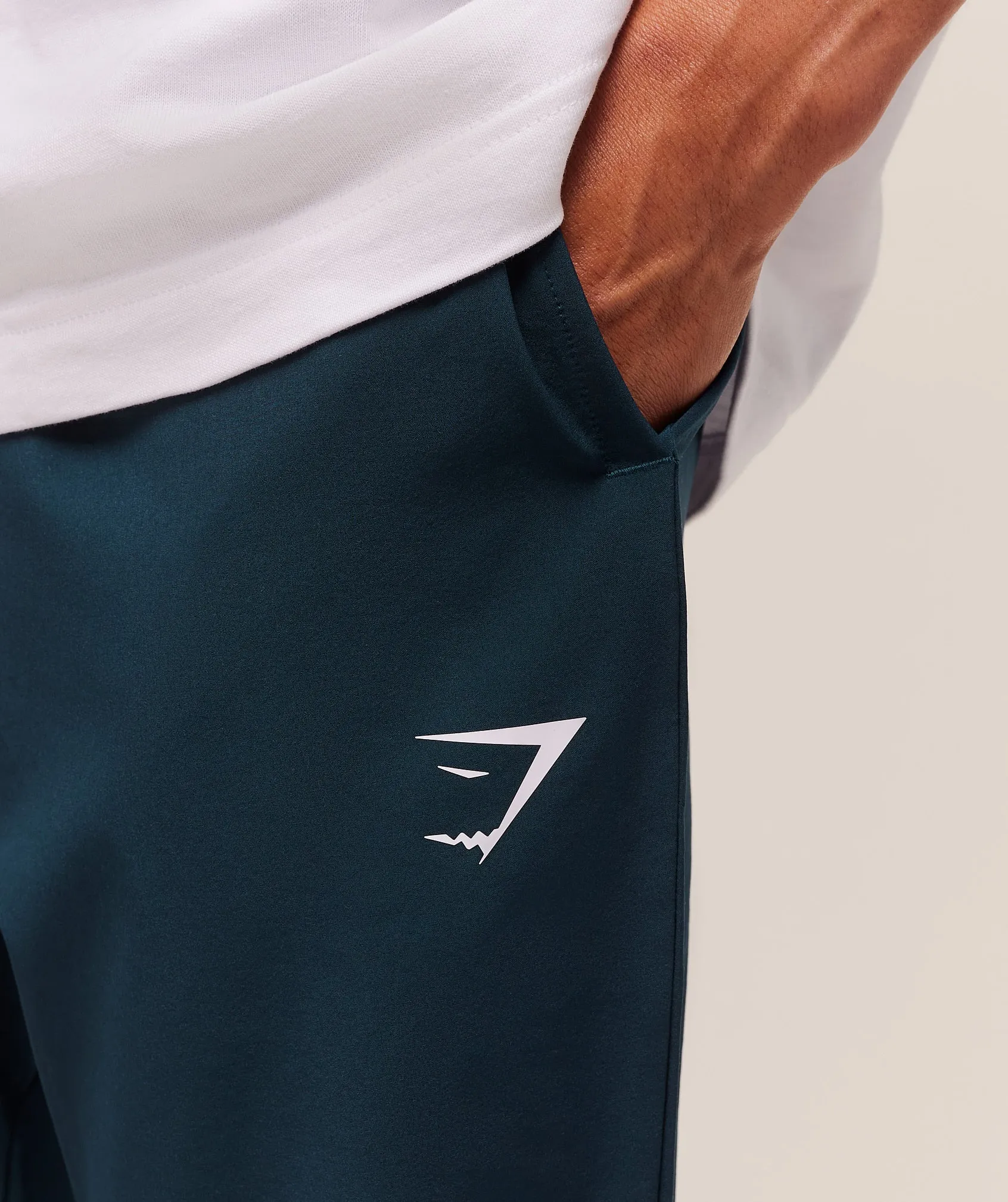 Gymshark Arrival Woven Tall Joggers - Navy sold by Gymshark product image thumbnail 4