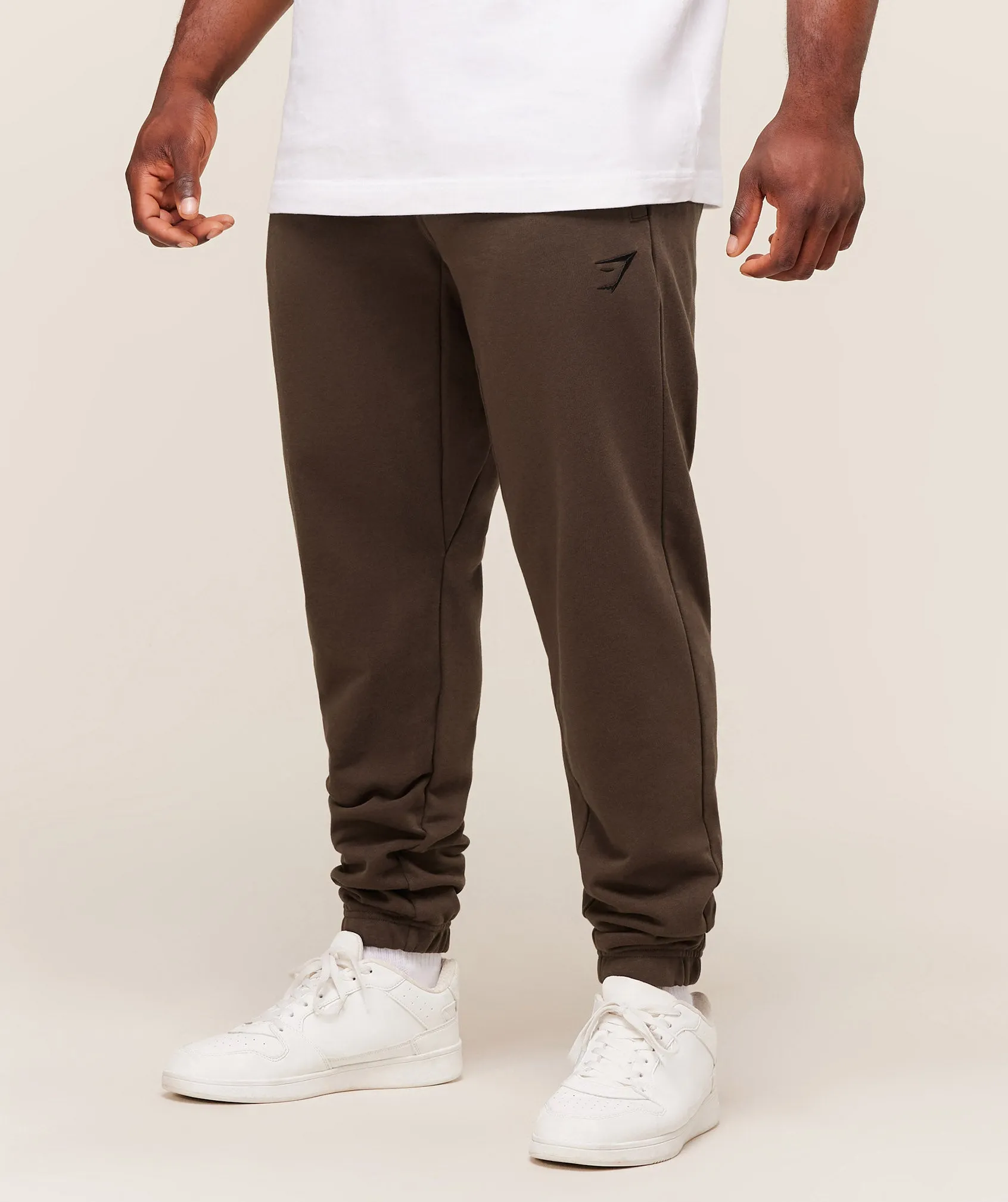 Gymshark Essential Oversized Joggers - Archive Brown sold by Gymshark product image thumbnail 5