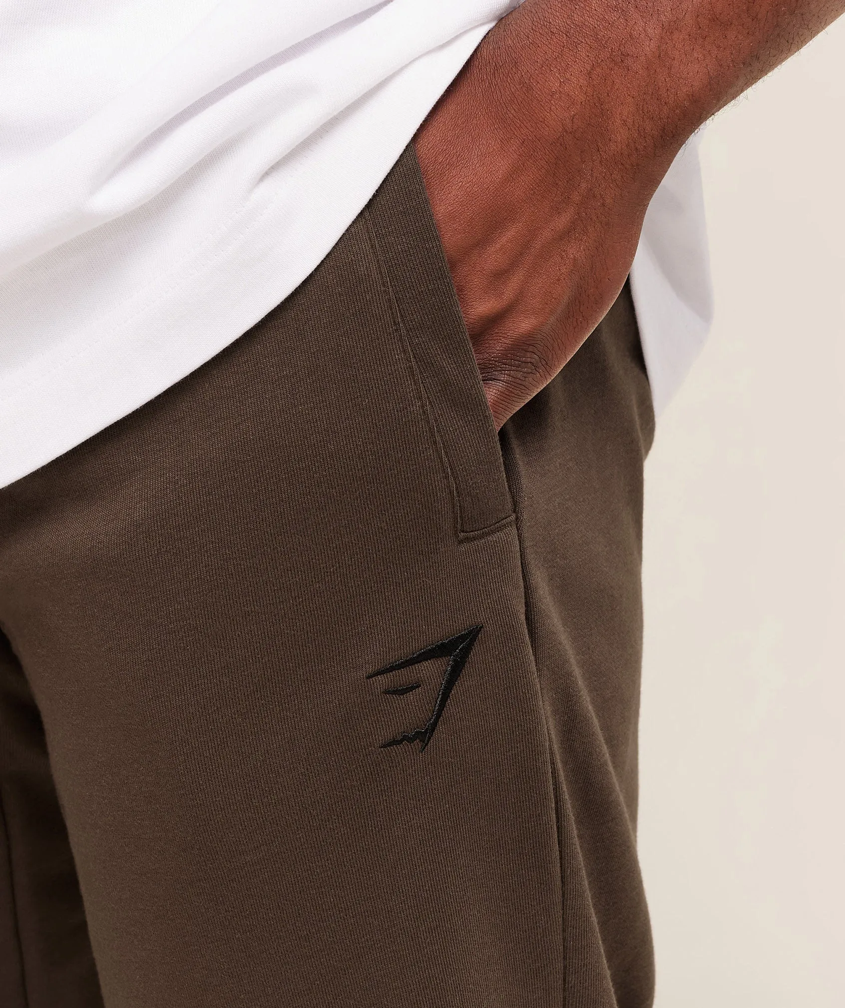 Gymshark Essential Oversized Joggers - Archive Brown sold by Gymshark product image thumbnail 3