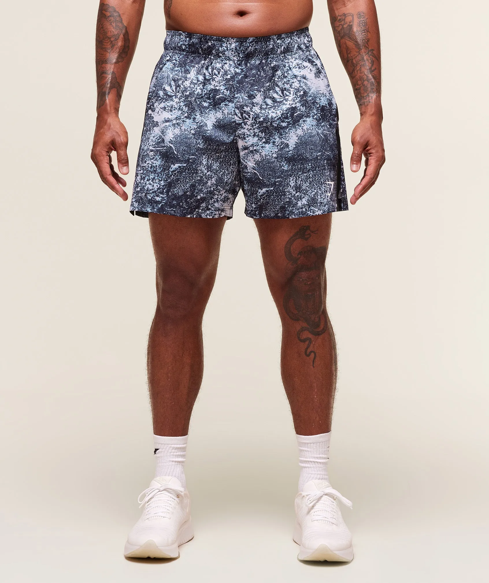 Gymshark Sport 5" Shorts - Smoke Blue/Black sold by Gymshark