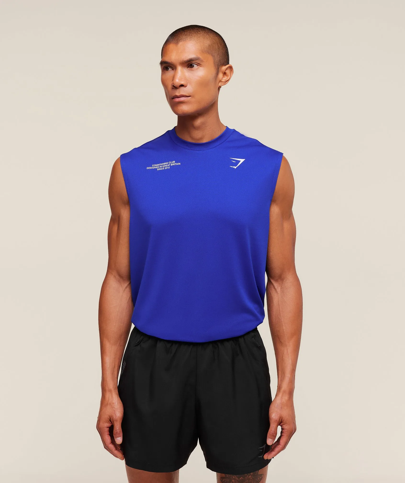 Gymshark Conditioning Club Tank - Athletic Blue sold by Gymshark