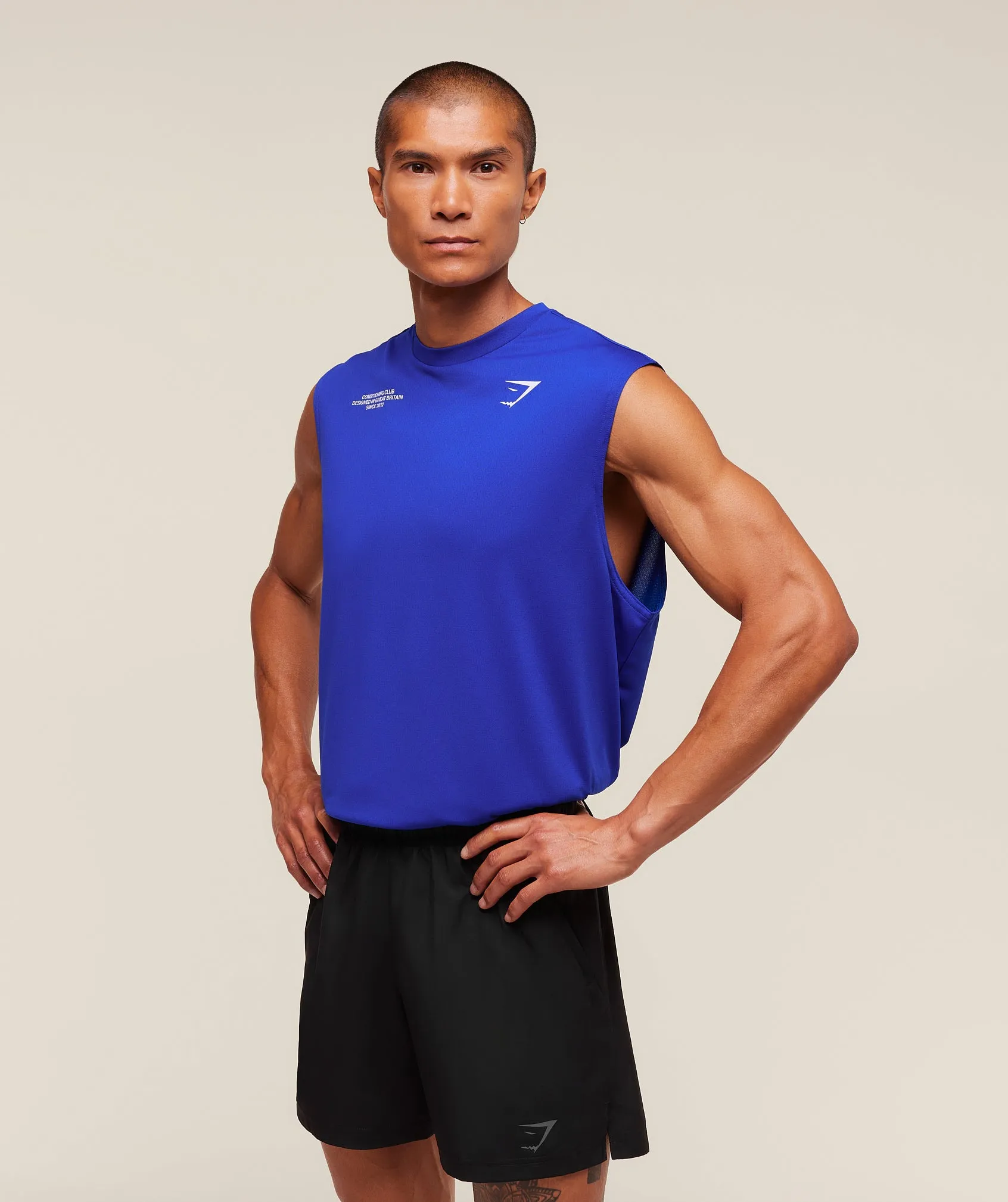 Gymshark Conditioning Club Tank - Athletic Blue sold by Gymshark product image thumbnail 3