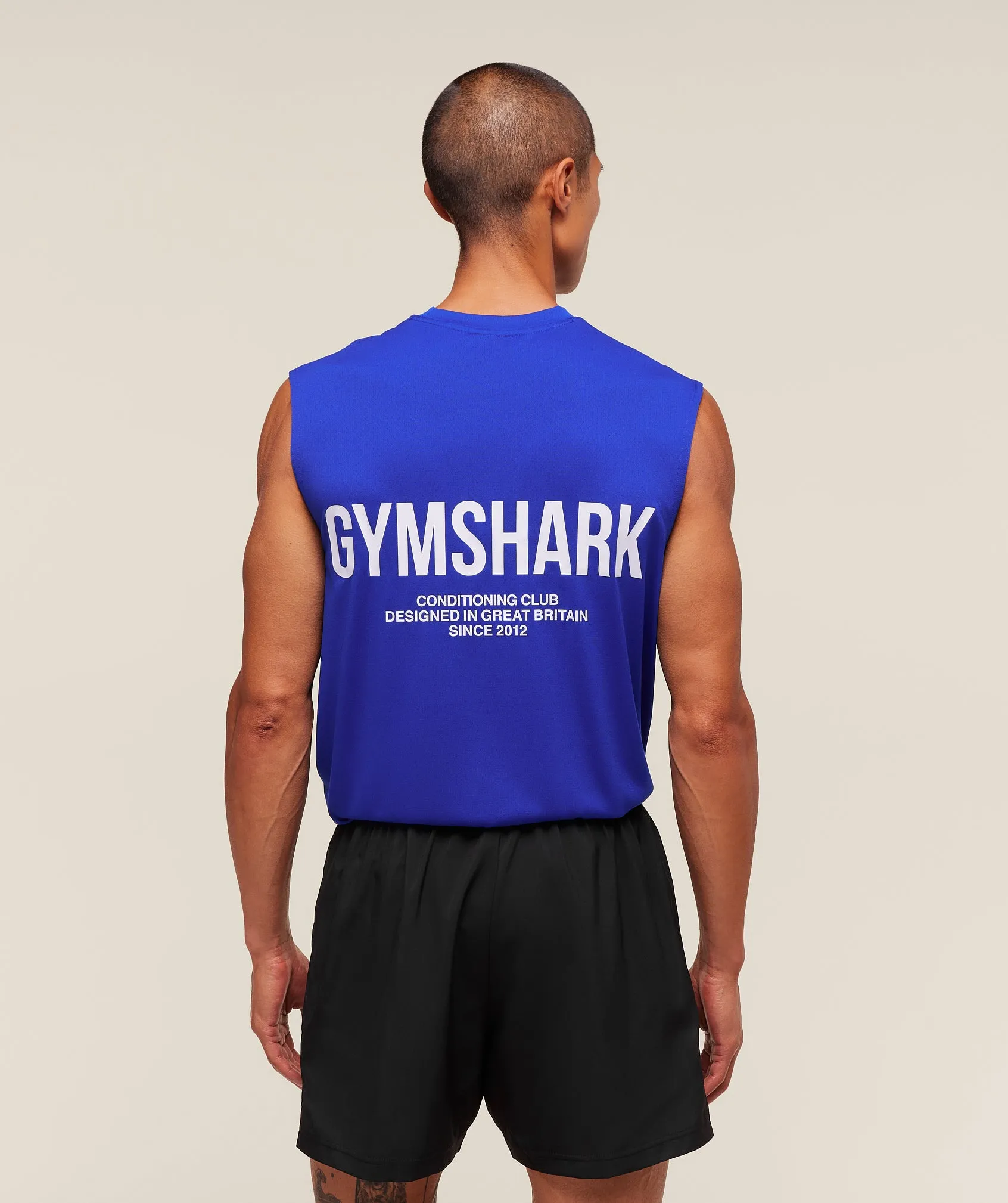 Gymshark Conditioning Club Tank - Athletic Blue sold by Gymshark product image thumbnail 2
