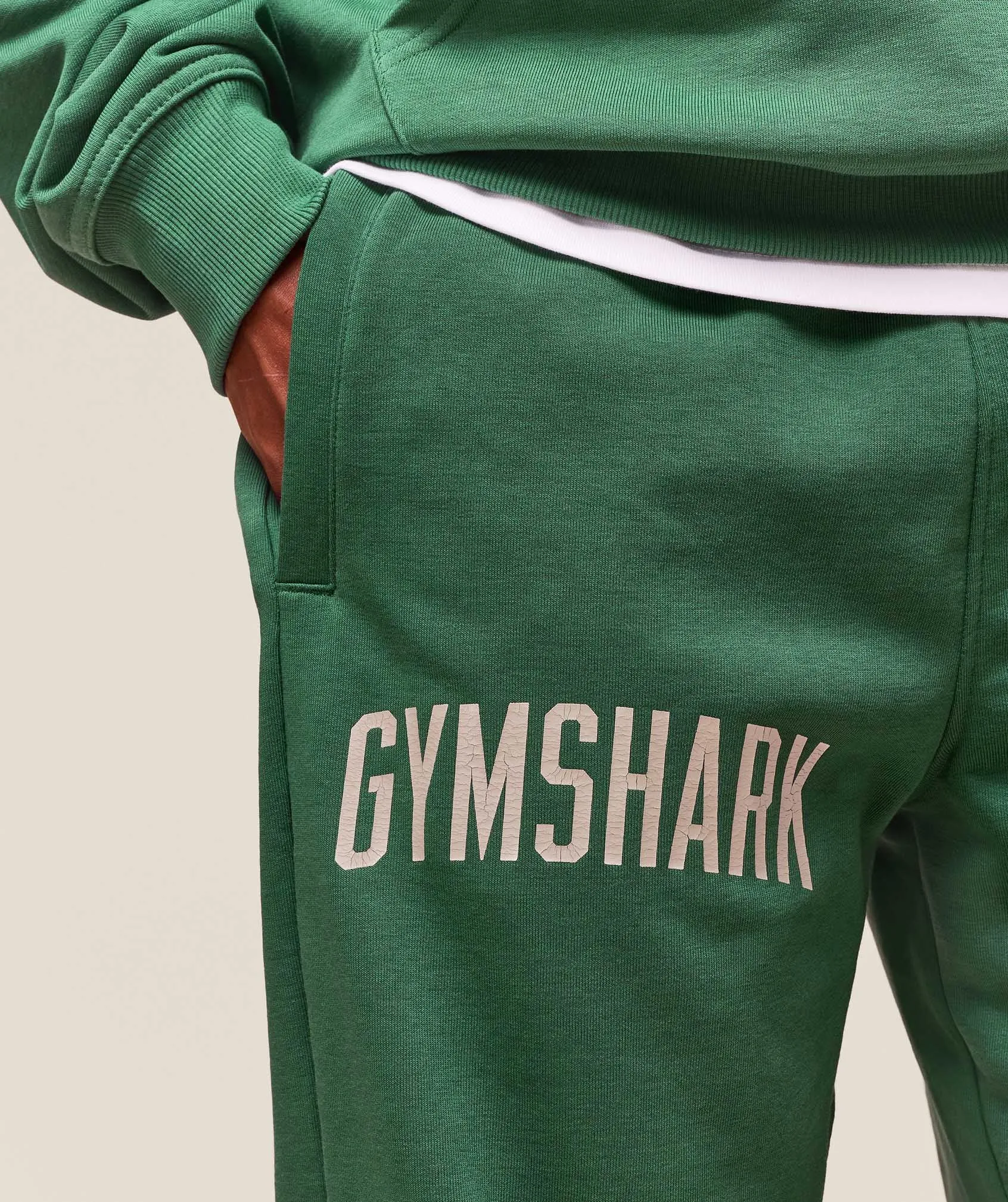 Gymshark Worn Graphic Jogger - Lift Green sold by Gymshark product image thumbnail 4