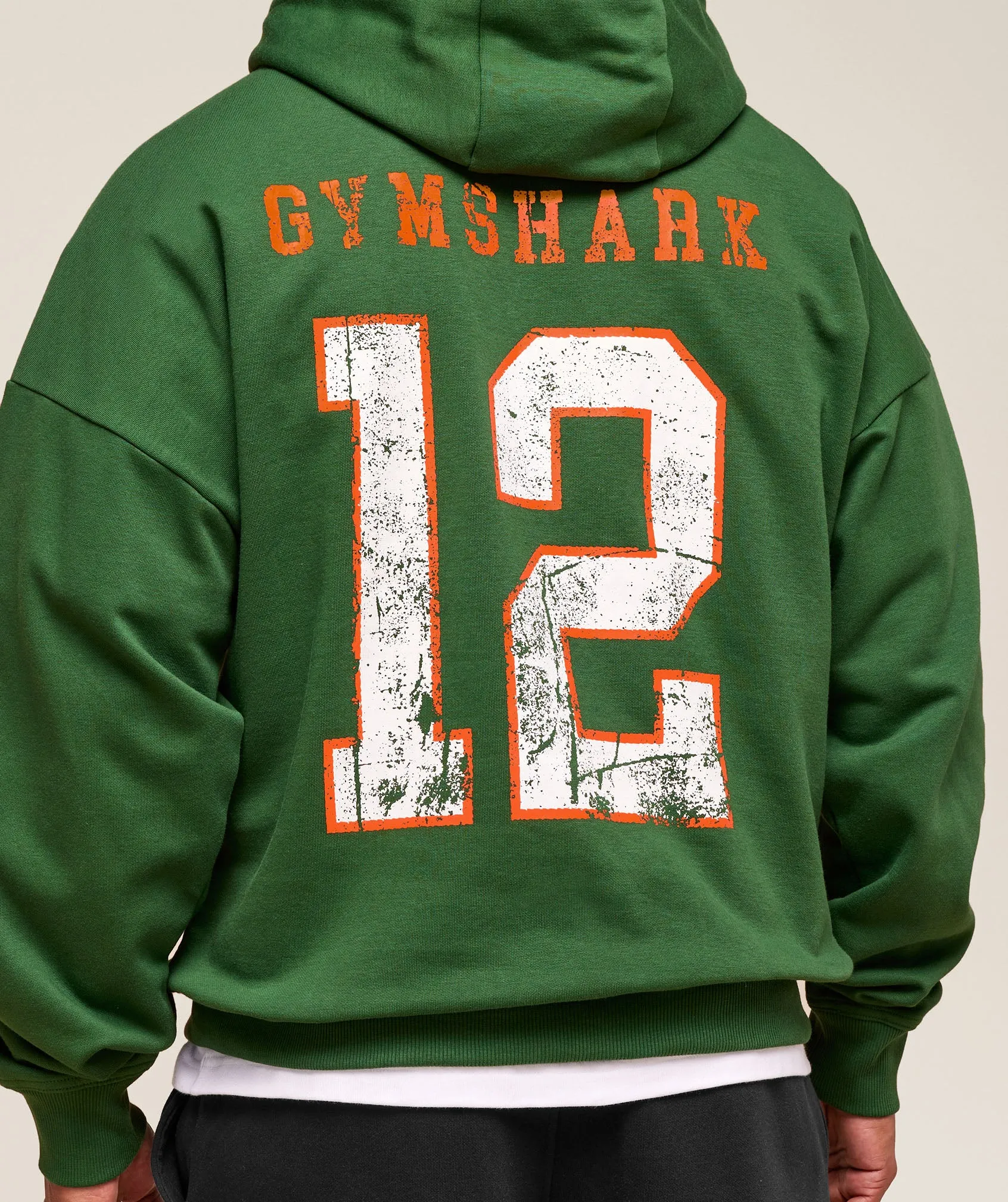 Gymshark Campus Hoodie - Athletic Green sold by Gymshark product image thumbnail 4