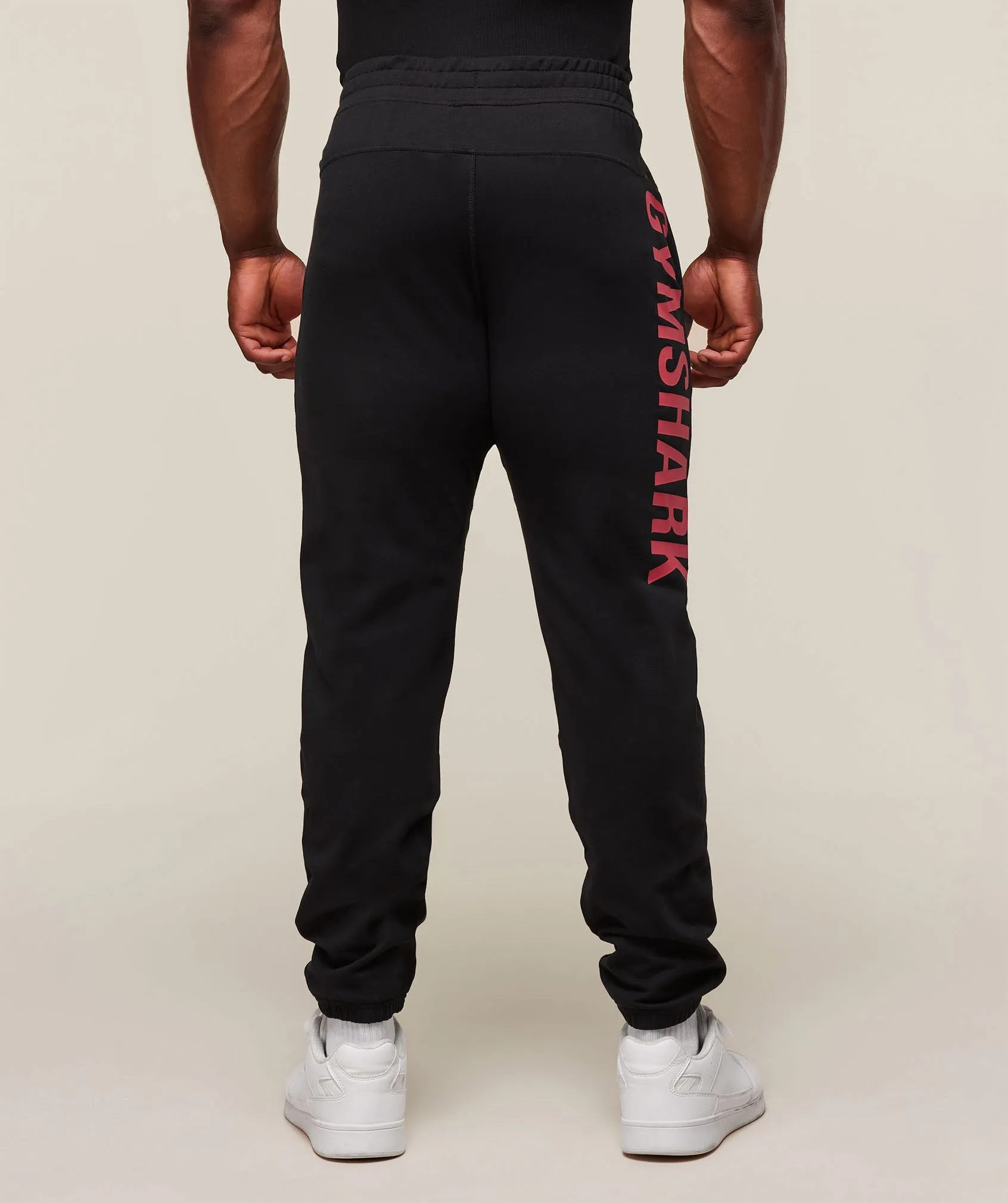 Gymshark Prime Joggers - Black/Vivid Red sold by Gymshark product image thumbnail 2