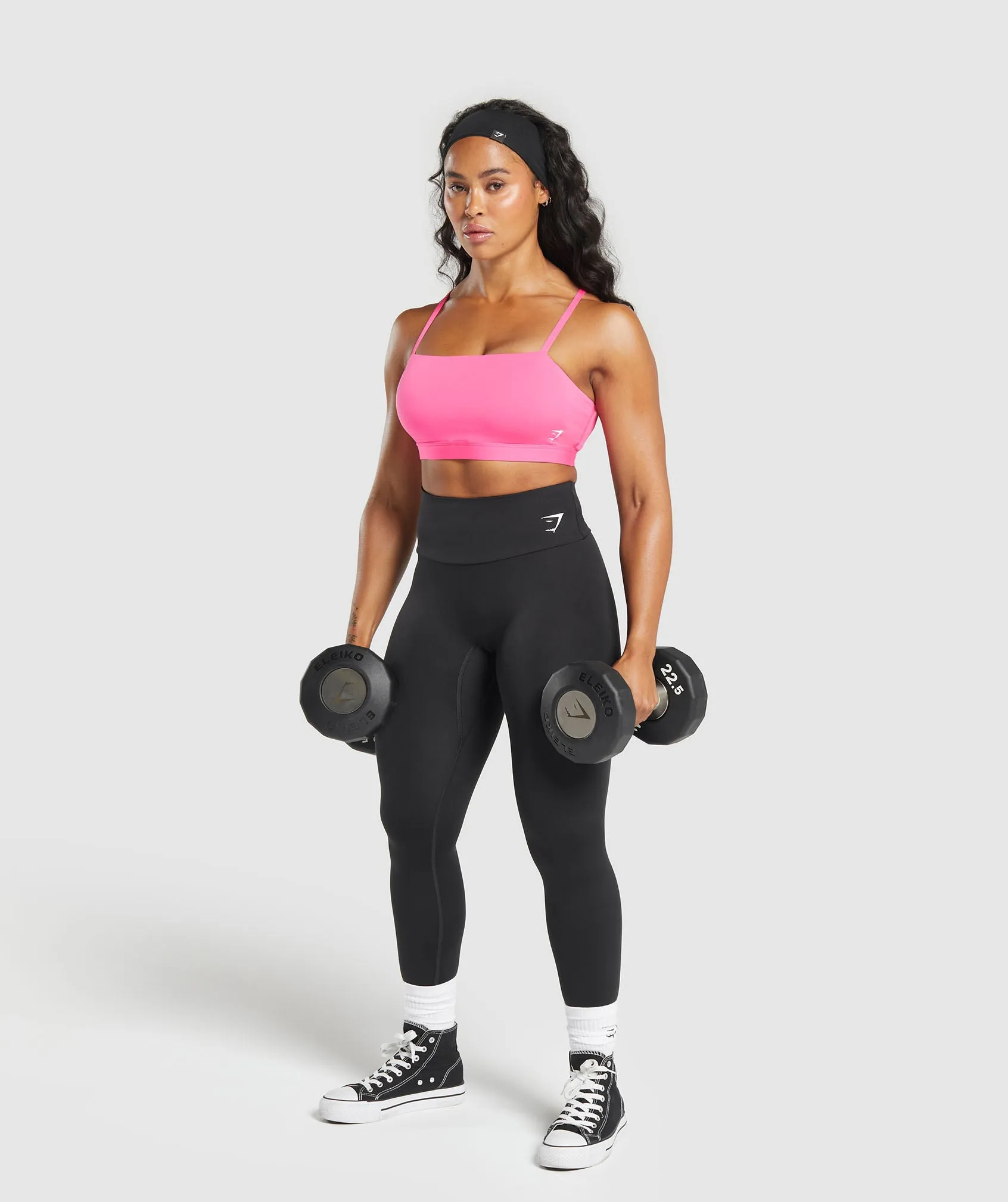 Gymshark Cut Out Bandeau - Physical Pink sold by Gymshark product image thumbnail 4